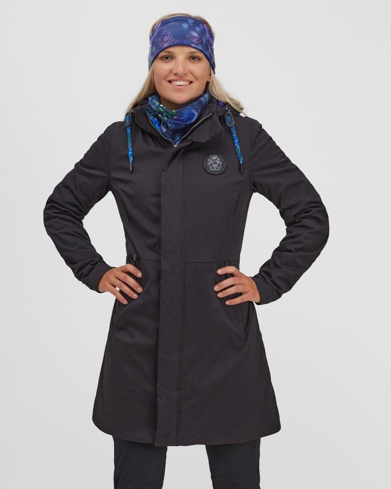 silvini Wintermantel Monteso mit PrimaLoft Isolierung schwarz Damen