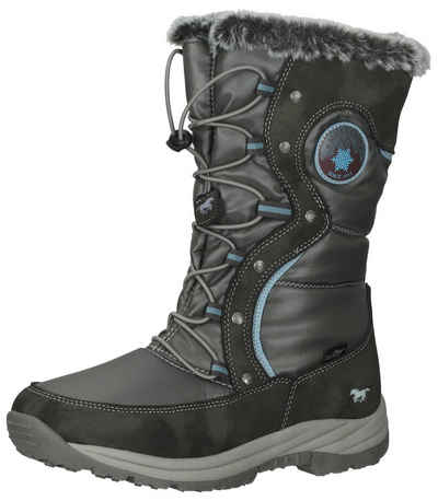 MUSTANG Stiefel Lederimitat/Textil Winterstiefel