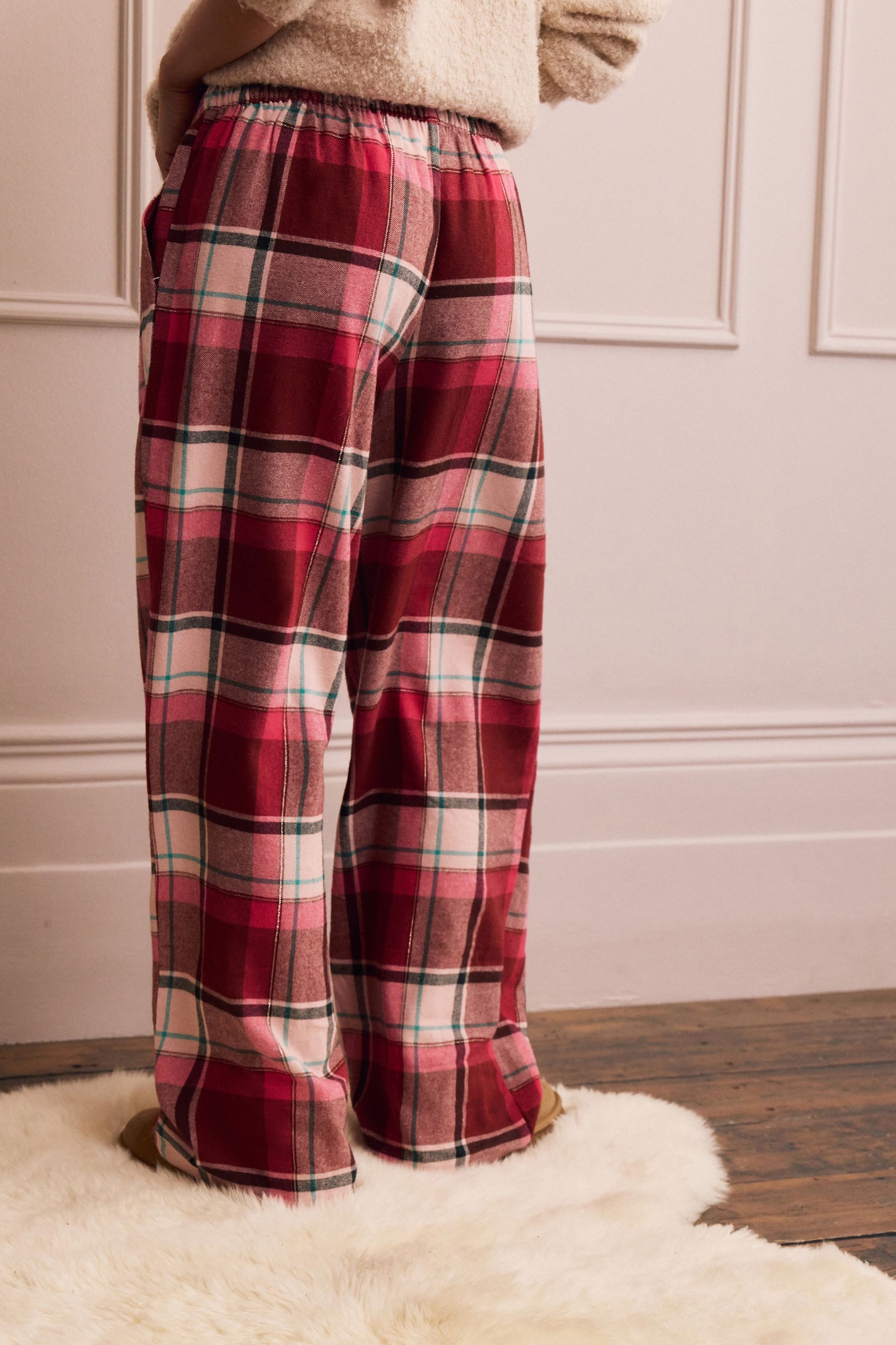 Next Pyjamahose Flanell-Pyjamahose (1-tlg) günstig online kaufen