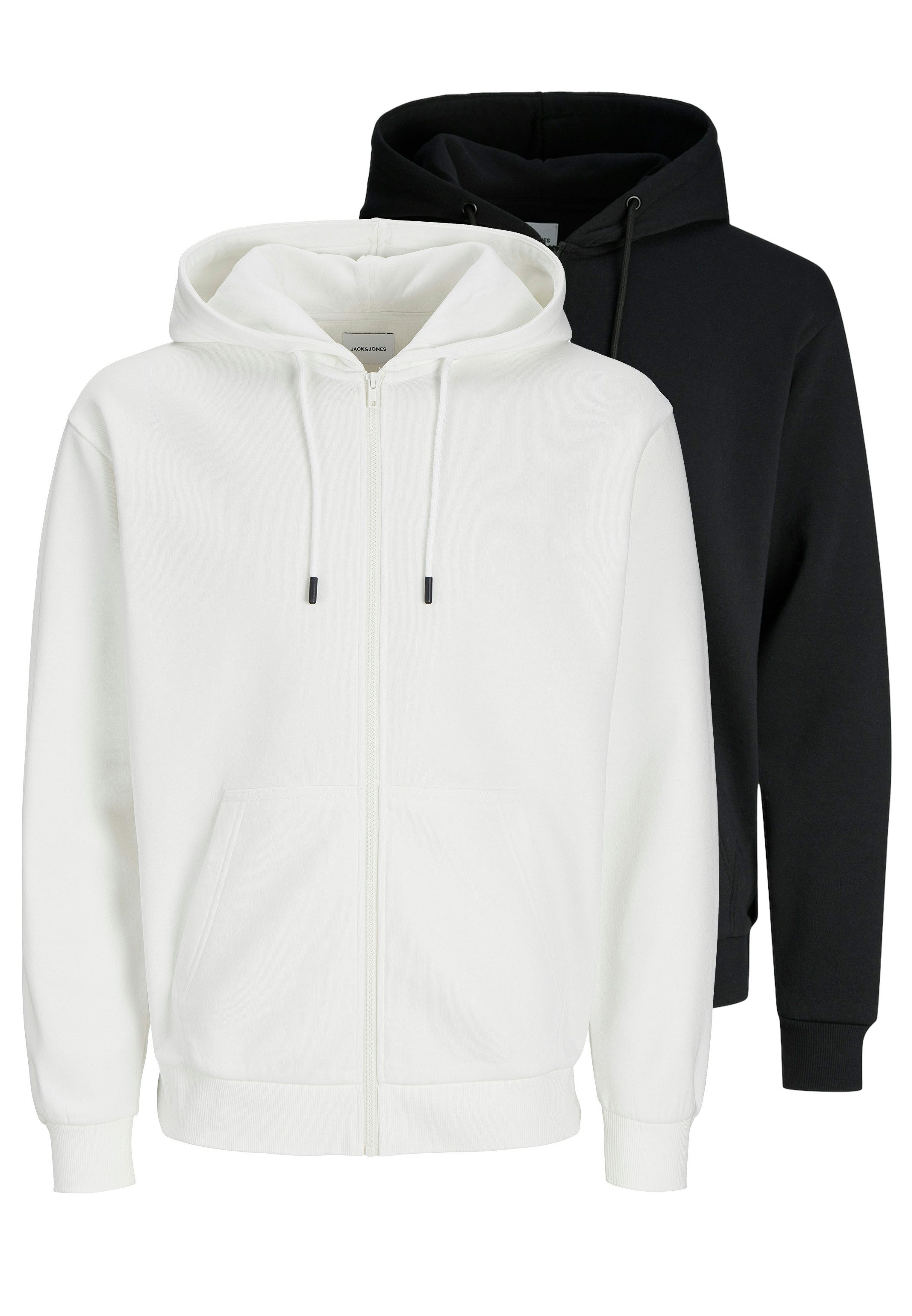 Jack & Jones Hoodie 2er Pack Bradley (Spar-Set, 2-tlg) Sweatjacke / Hoodie günstig online kaufen