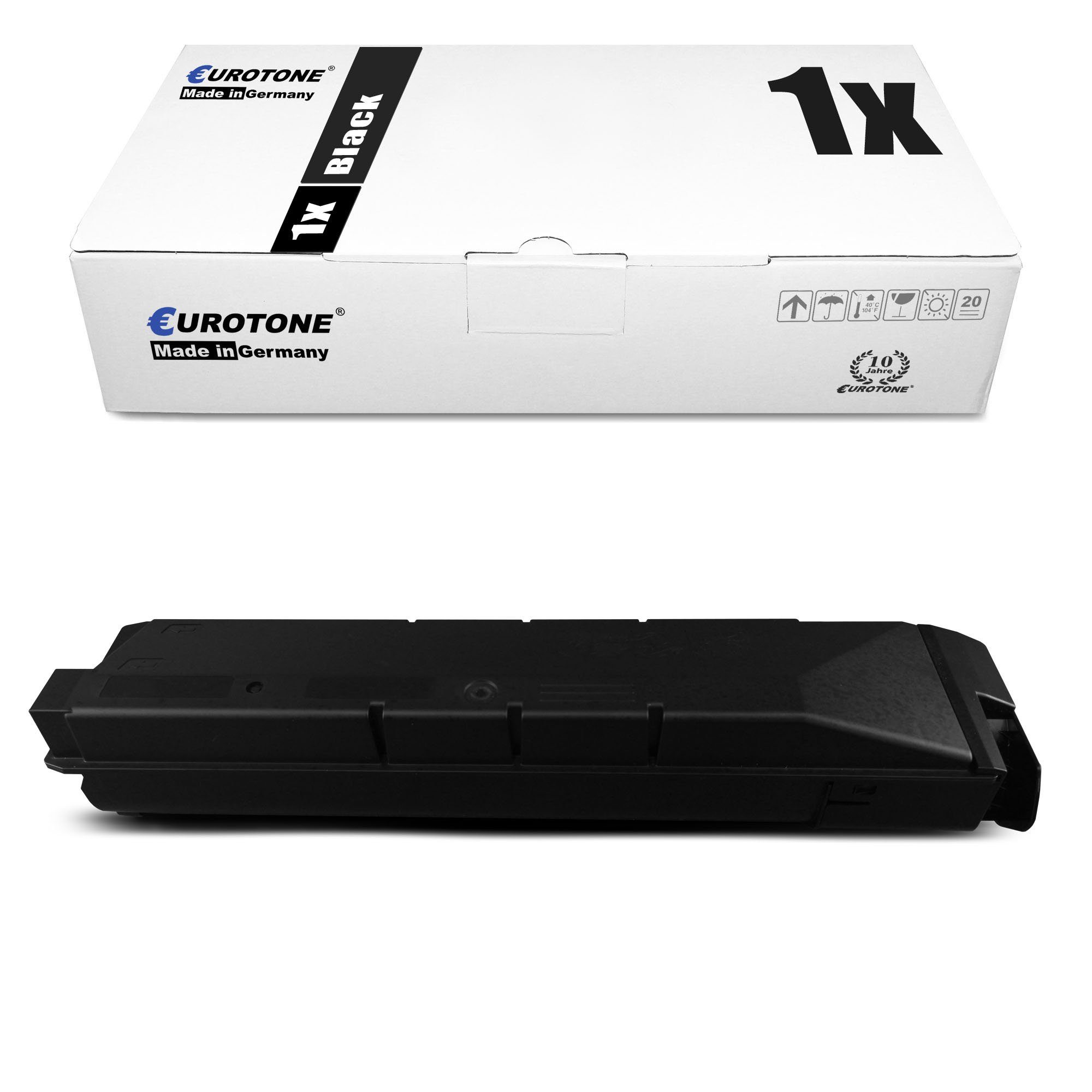 Eurotone Tonerkartusche Toner ersetzt Kyocera 1T02LK0NL0 TK-8305K Black
