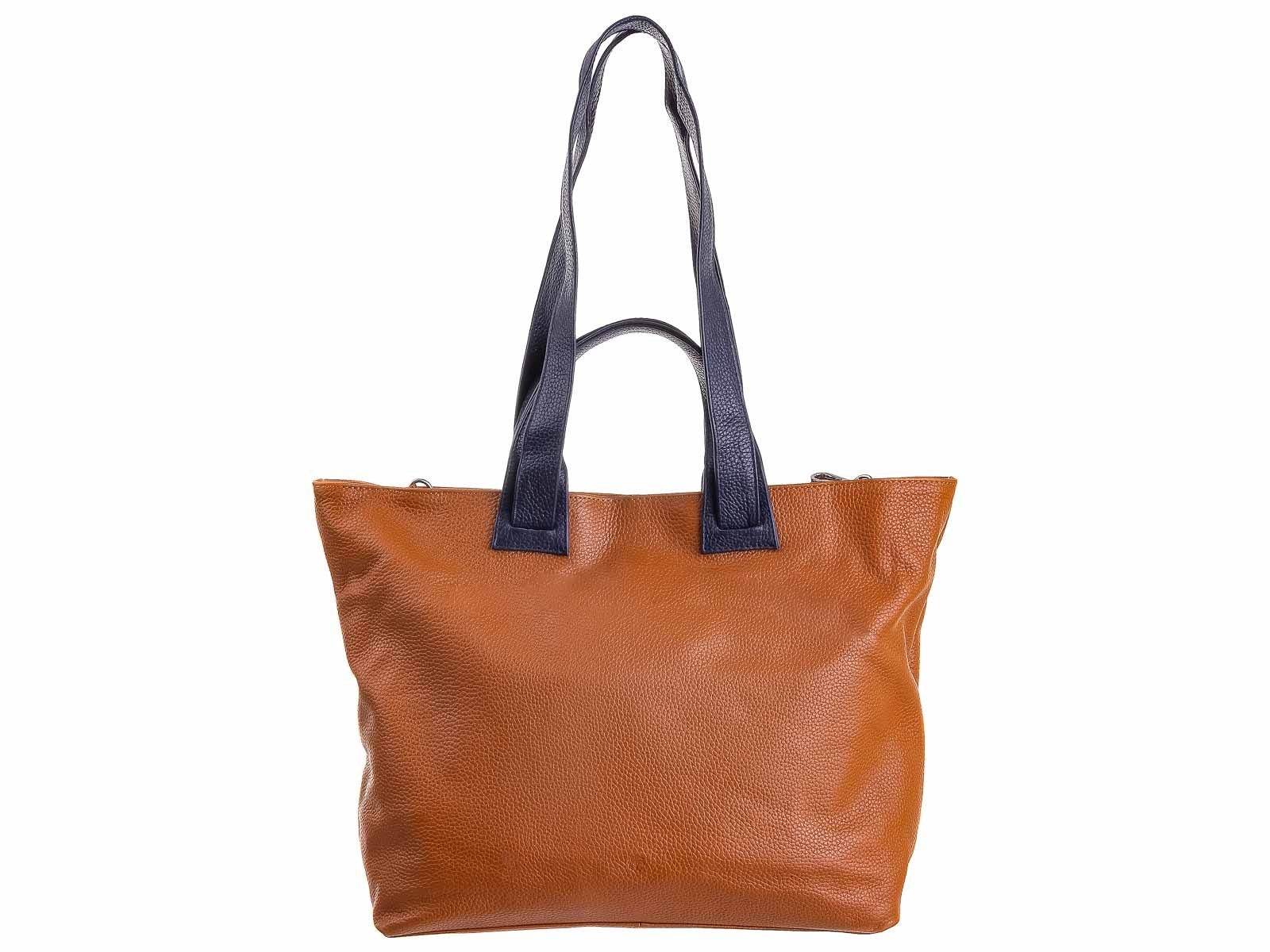 Prato Umhängetasche Prato LM K03 Asif Rindleder geprägt Shopper (1-tlg), Modern