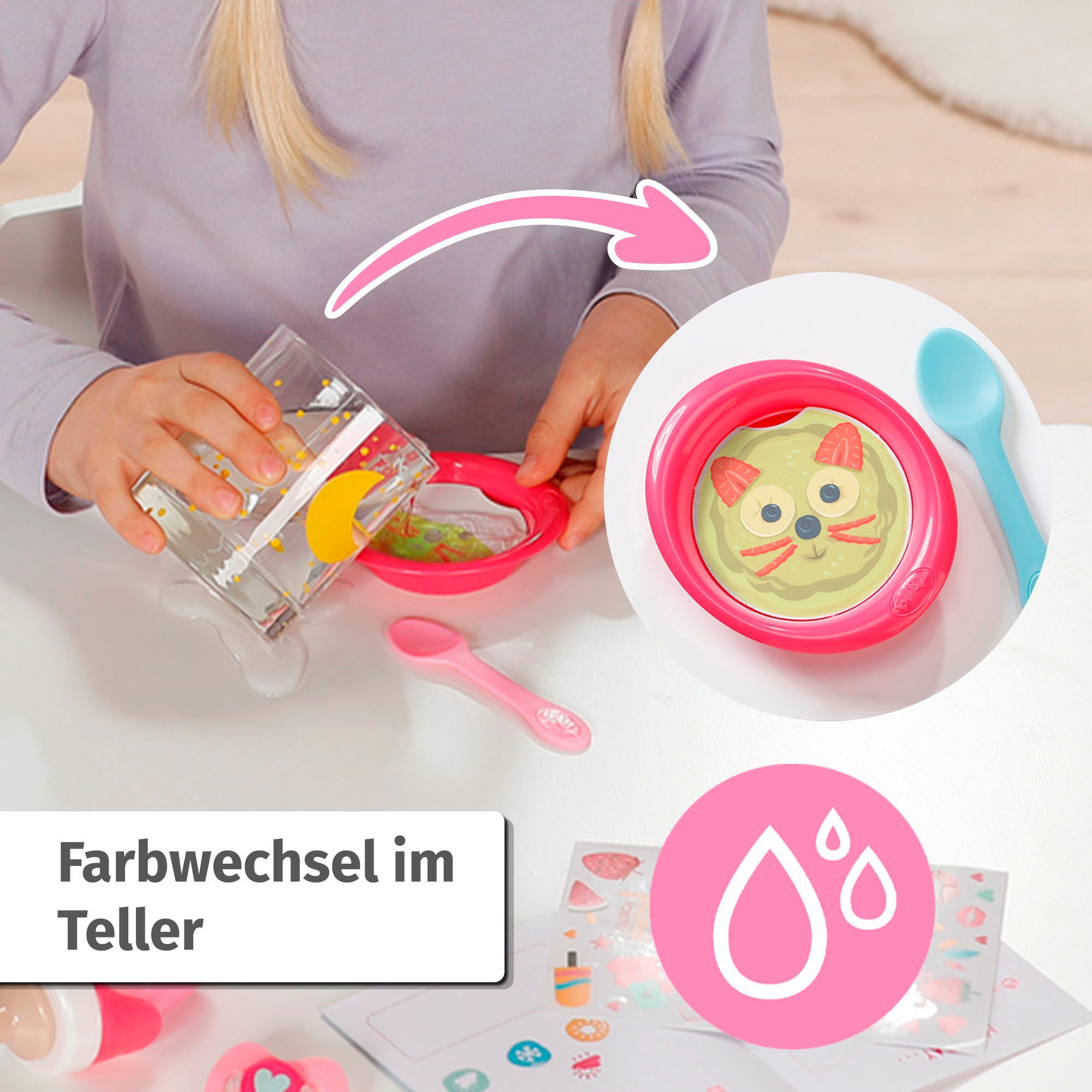 Baby Born Babypuppe Emma, 43 cm (Set, 11-tlg)