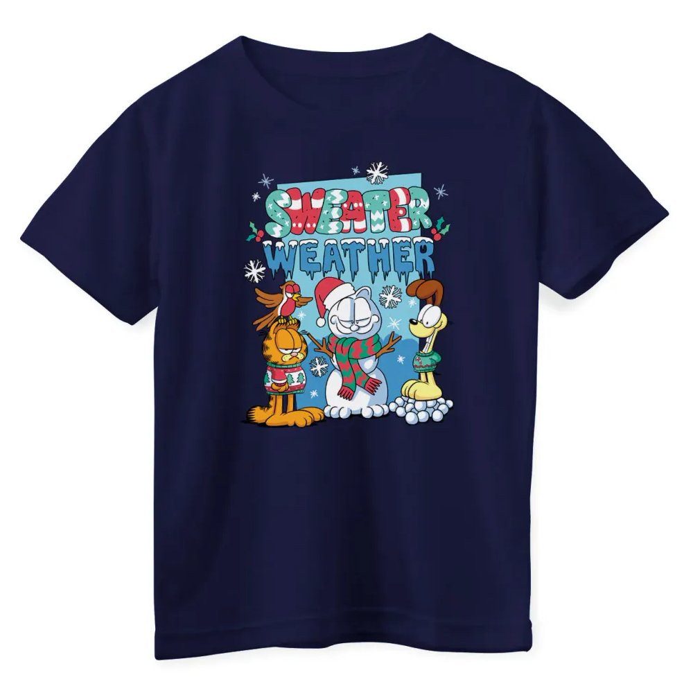 Garfield T-Shirt Sweater Weather Kids Tee