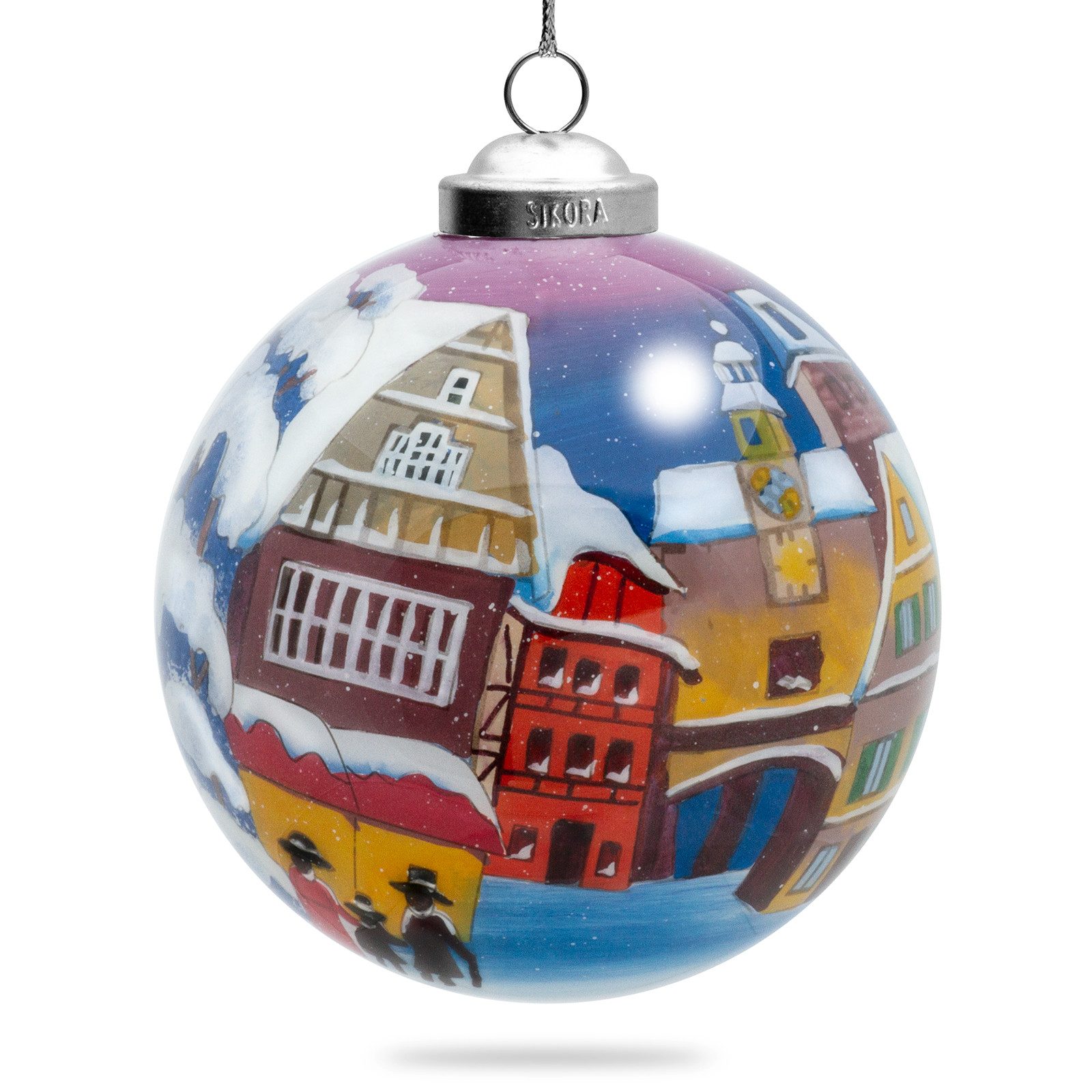 SIKORA Christbaumschmuck SIKORA K10-87 WINTERDORF NO.6