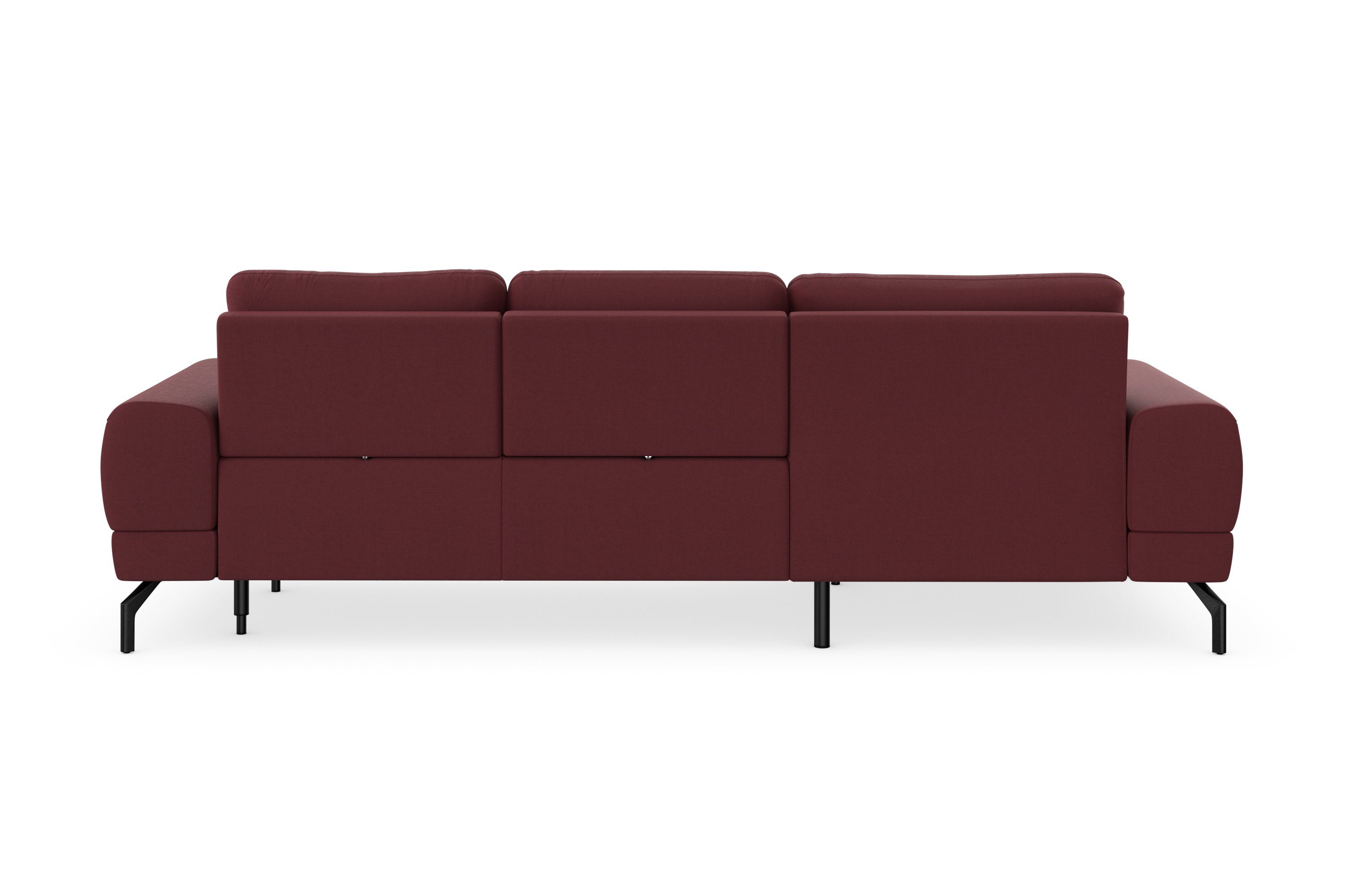 sit&more Ecksofa Cinturo, inklusive und Sitztiefenverstellung Federkern, 48 cm Sitzhöhe