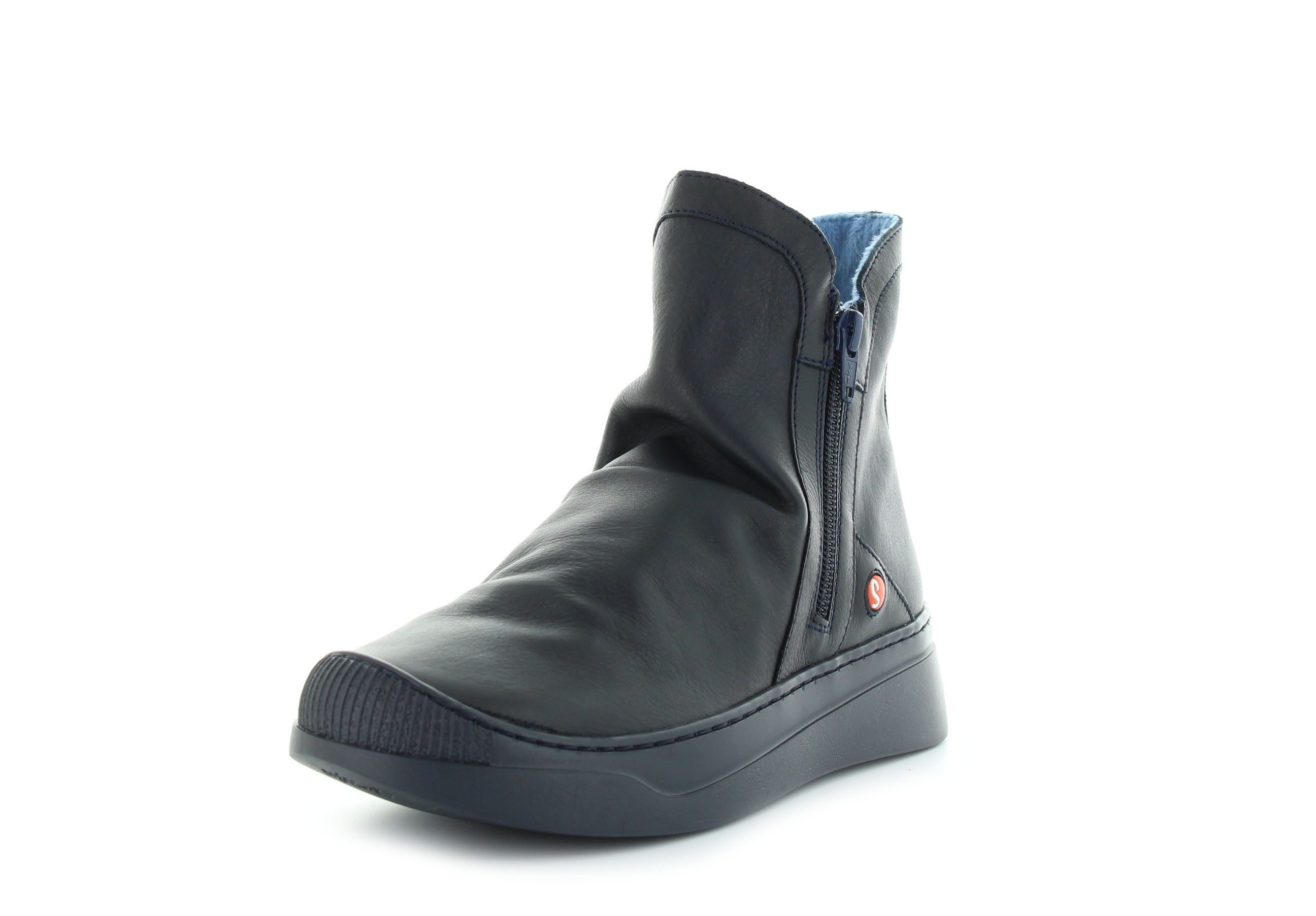 softinos ABIL807SOF Schnürstiefelette Mit Reißverschluss günstig online kaufen