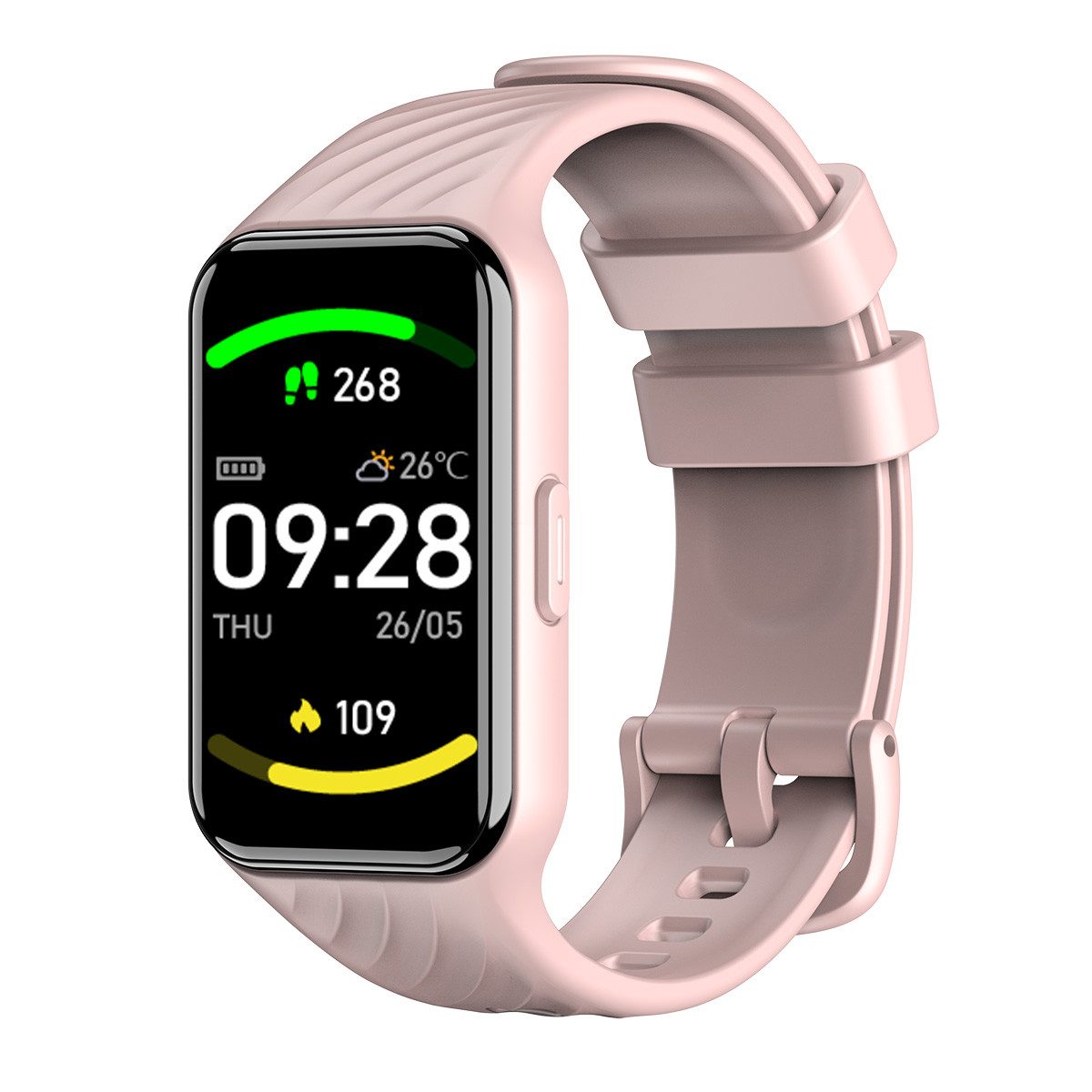 blackview R10 – 1,47", 20 Tage Akku, SpO₂, Schlafanalyse, IP68 Smartwatch (3.73 cm), 500mAh, 1,47" Display, IP68, 100+ Sportmodi