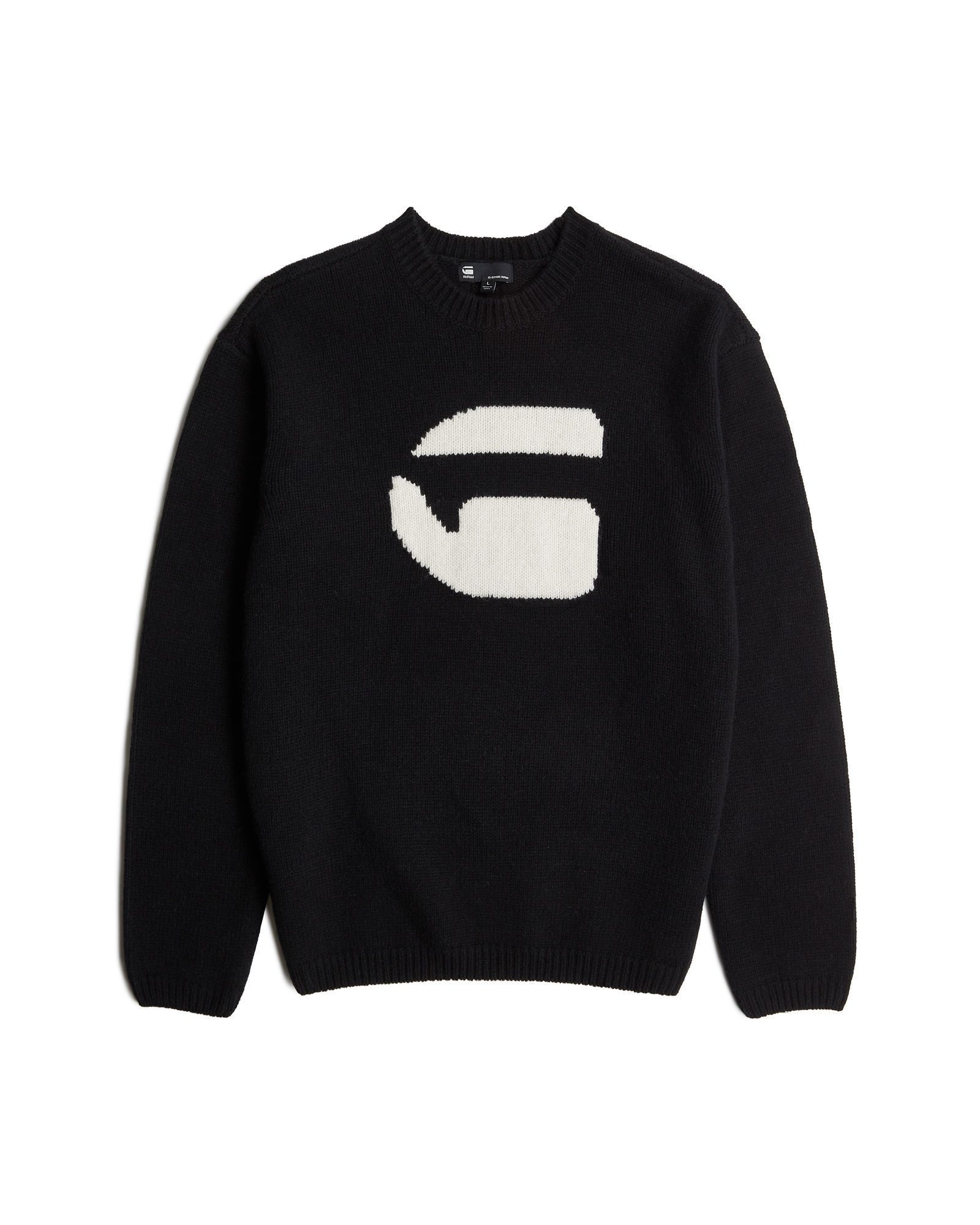 G-STAR Longpullover G Logo Relaxed Knit Pullover