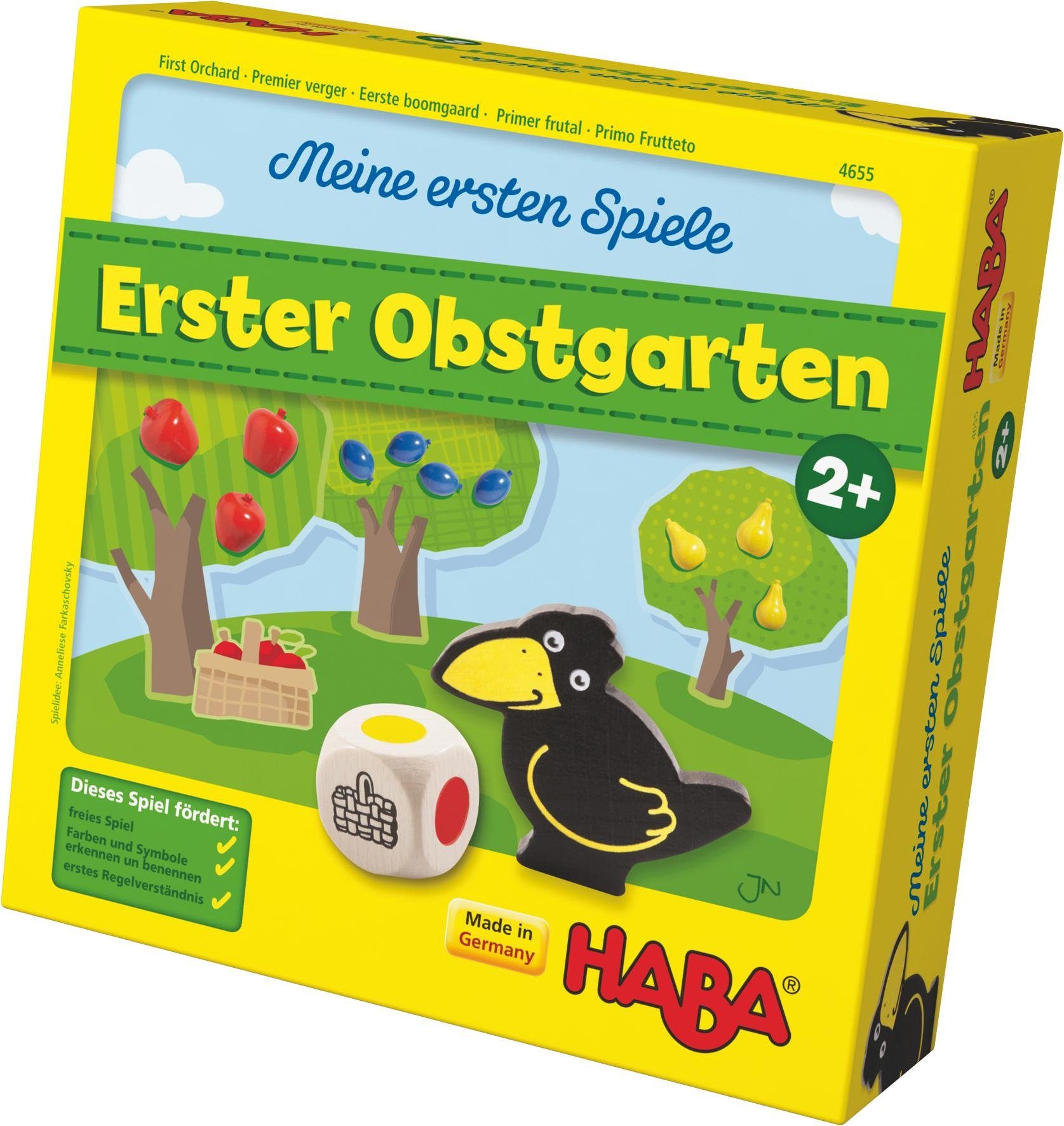 Haba Spiel, Meine ersten Spiele - Erster Obstgarten, Made in Germany