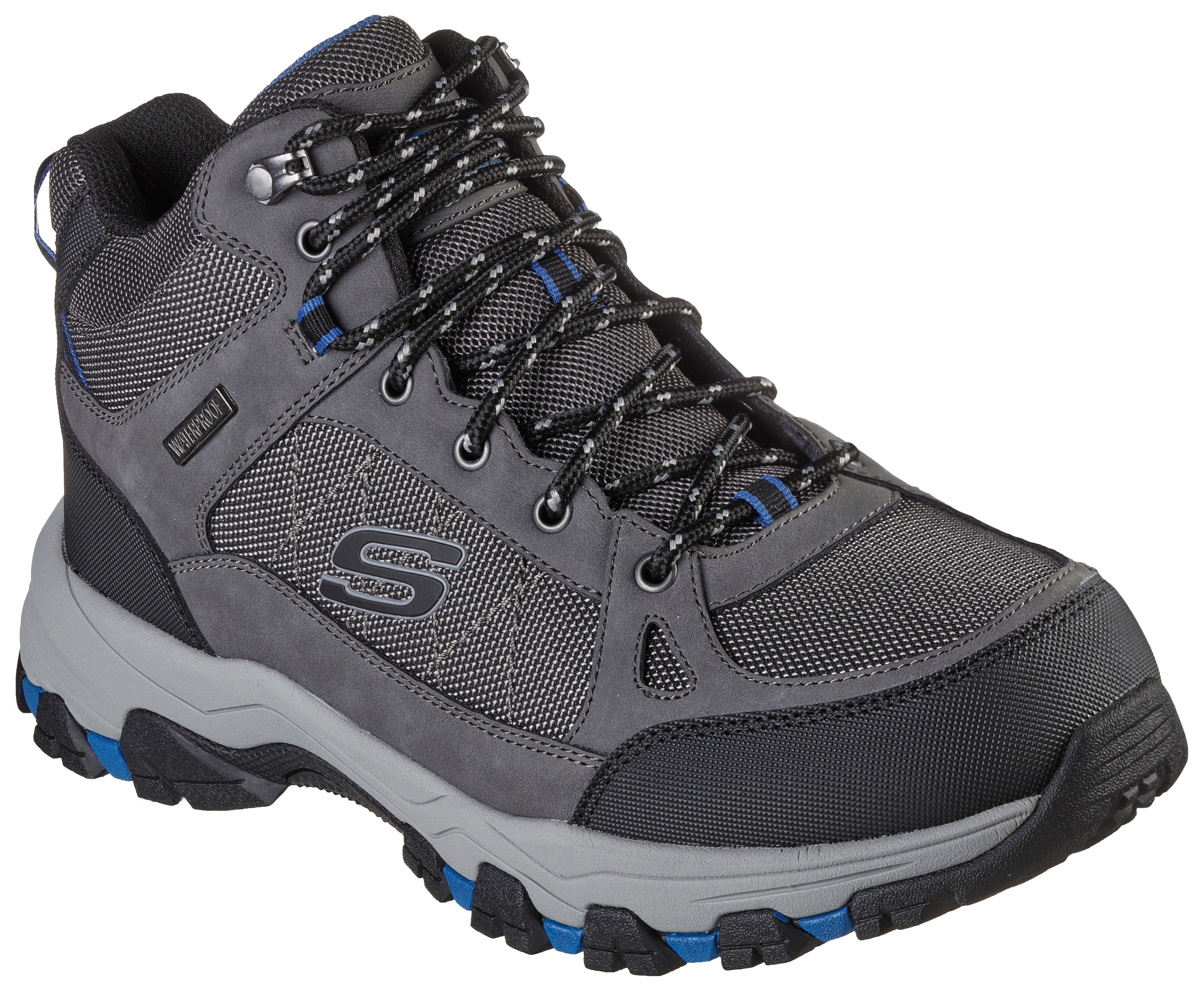 Skechers SELMEN-MELANO Schnürboots mit Waterproof-Ausstattung