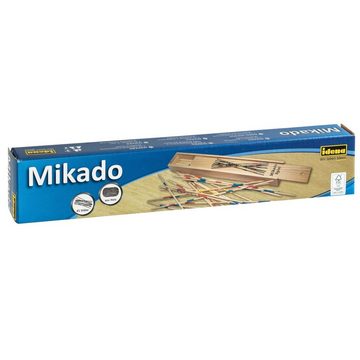 Idena Spiel, Idena 6060012 - Strategiespiel Mikado mit praktischer Holzbox, Bambus-