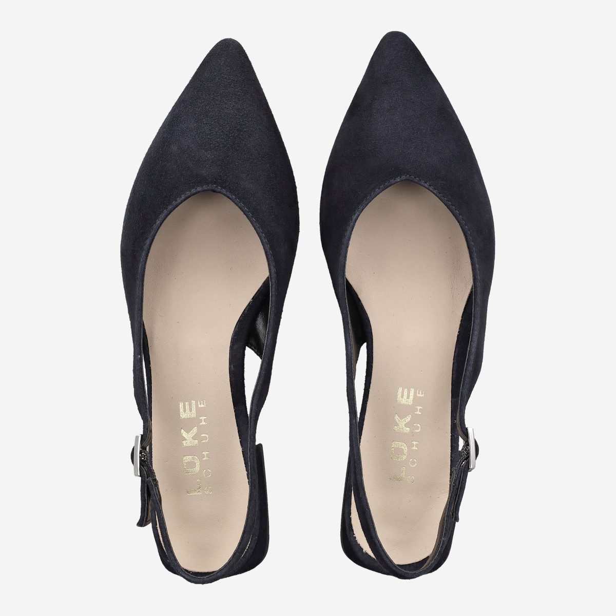 Lüke Schuhe Lüke Schuhe ELDA BLU, Peeptoes & Slingpumps, Blau, Damen Peeptoepumps