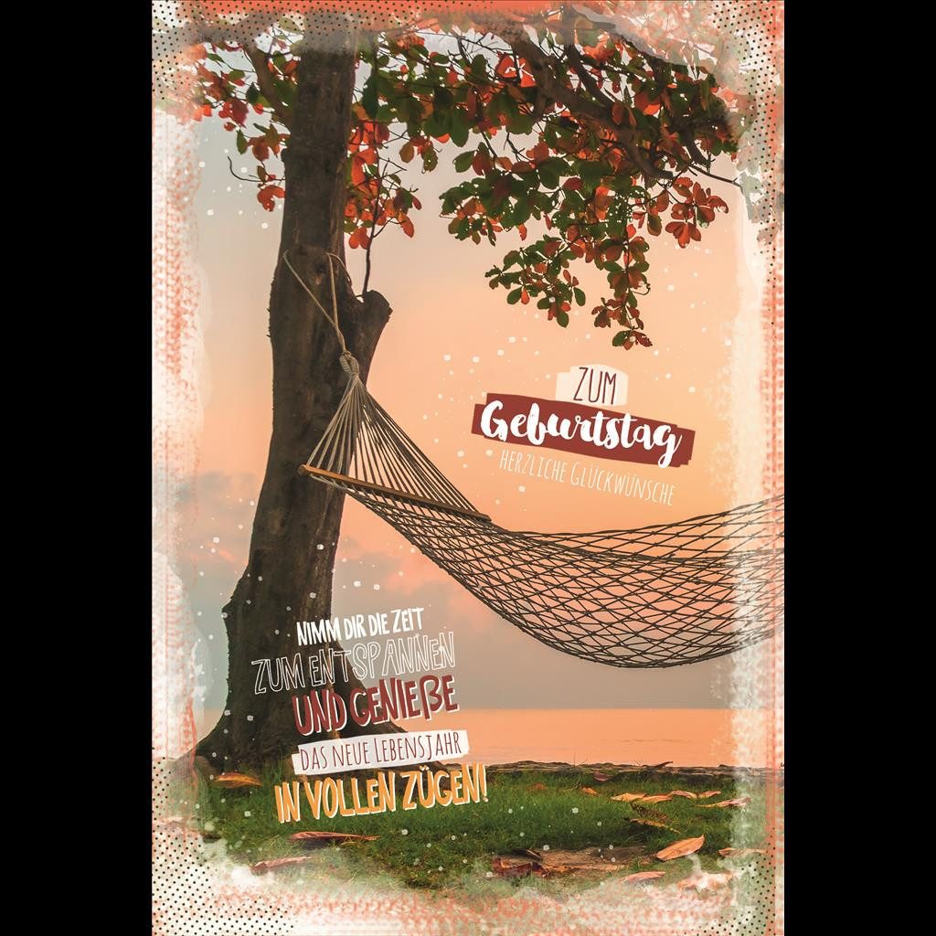 Skorpion Grußkarten Geburtstag - Glückwunschkarte im Format 11,5 x 17 cm mit Umschlag