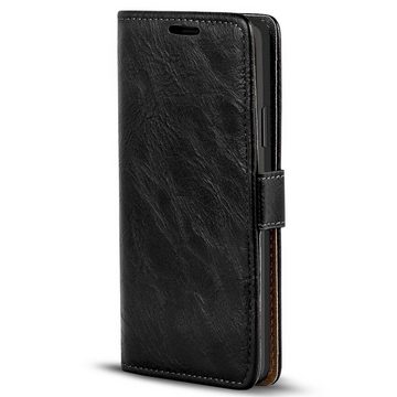 CoolGadget Handyhülle Retro Klapphülle für Apple iPhone 11 Pro Max 6,5 Zoll, Schutzhülle Wallet Case Kartenfach Hülle für Apple iPhone 11 Pro Max