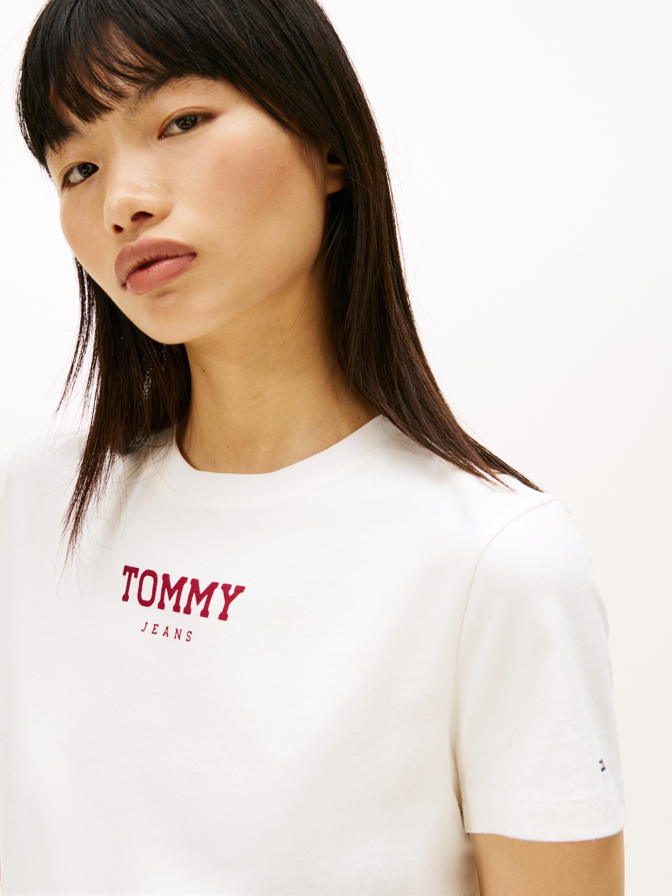 Tommy Jeans Kurzarmshirt TJW REG ESSENTIAL LOGO 2 TEE EXT günstig online kaufen
