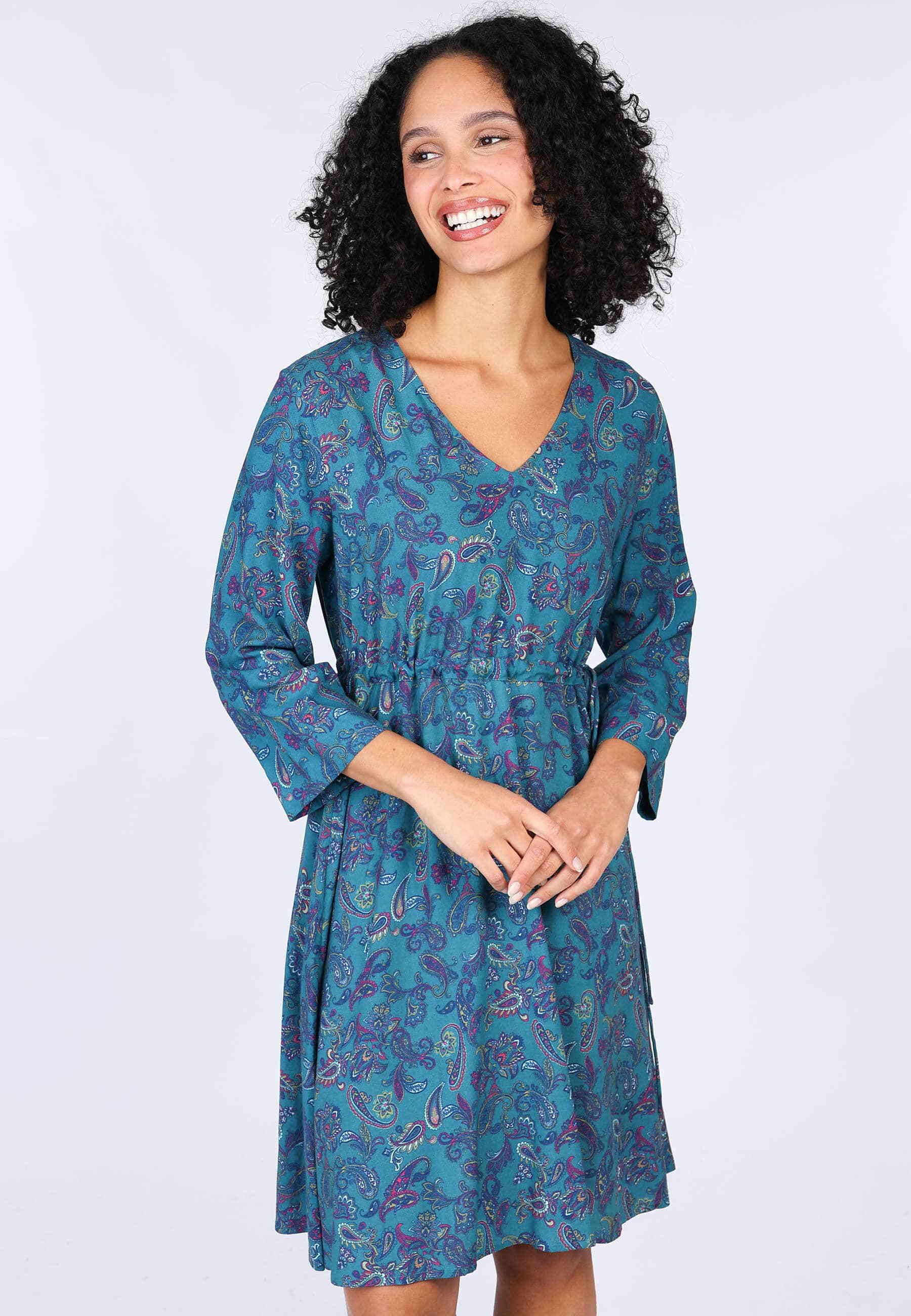 Lykka du Nord Sommerkleid Audrey Taillenraffung