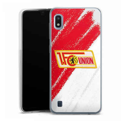 DeinDesign Handyhülle Offizielles Lizenzprodukt 1. FC Union Berlin Logo, Samsung Galaxy A10 Slim Case Silikon Hülle Ultra Dünn Schutzhülle