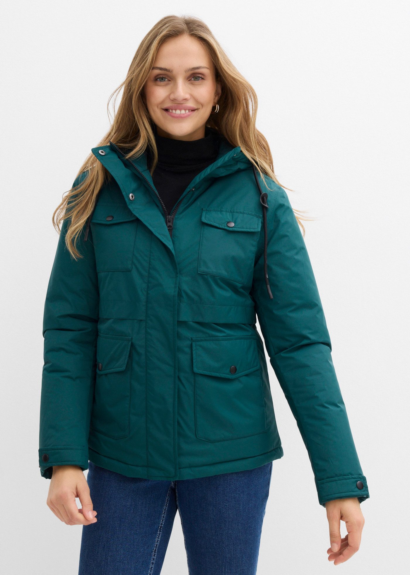bonprix Funktionsjacke figurumspielende Passform, sportlicher Stil