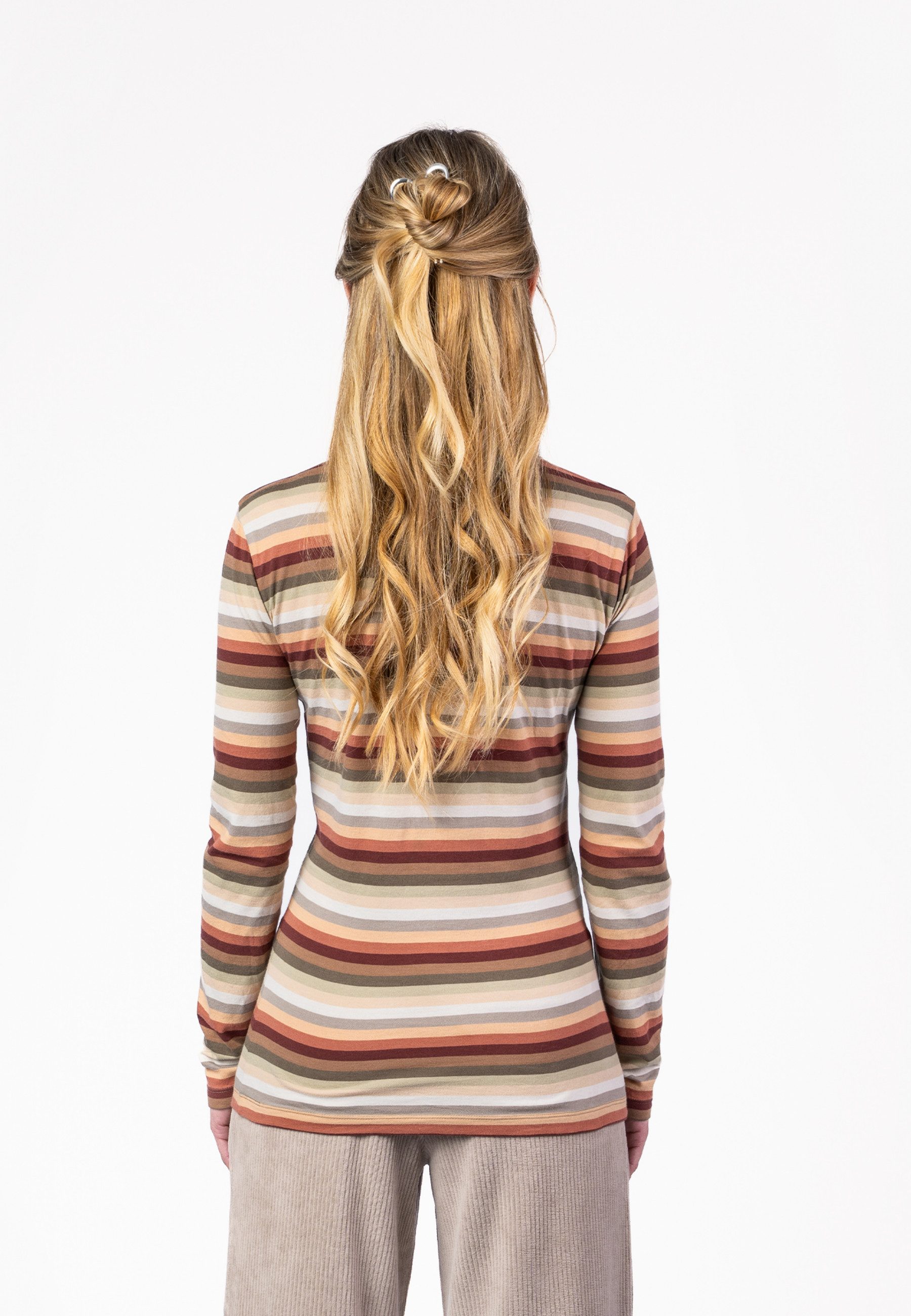 LIVING CRAFTS Rollkragenpullover NIA GOTS zertifiziert