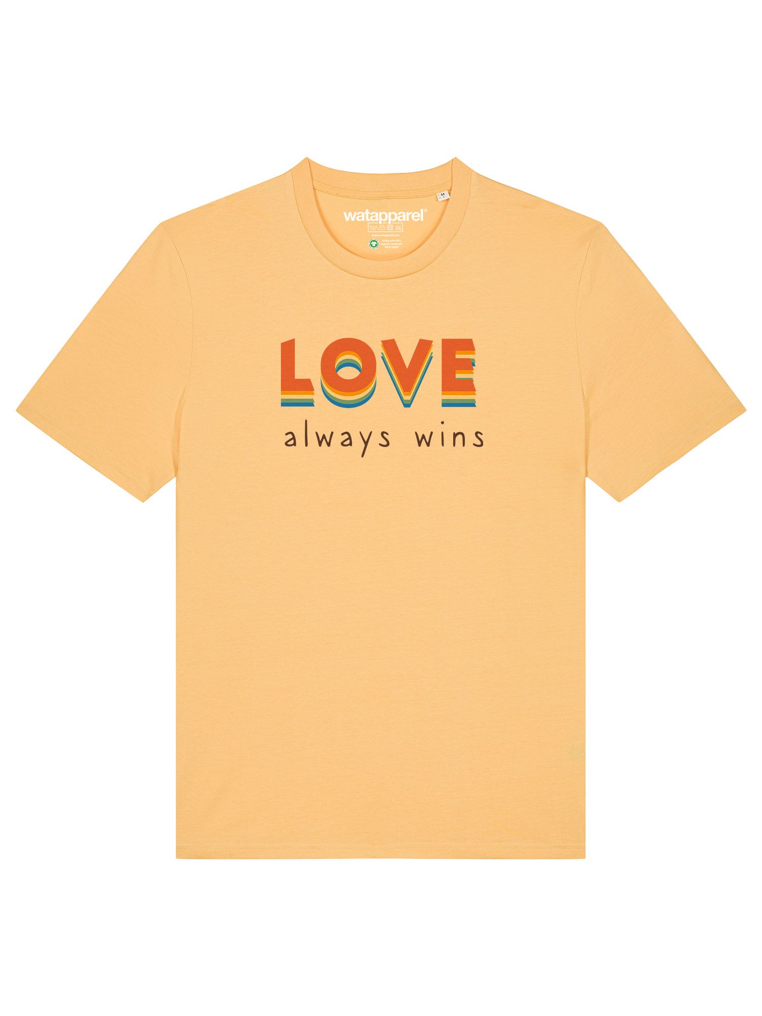 wat? Apparel T-Shirt Love always wins