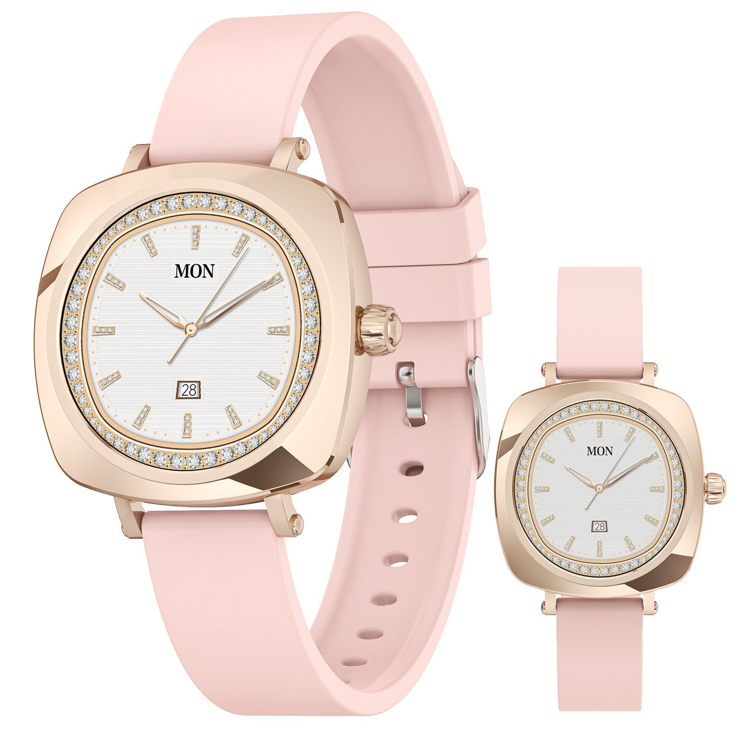 Smartwatch Damen Herren,Fitness Tracker Uhr mit Anruffunktion Smartwatch