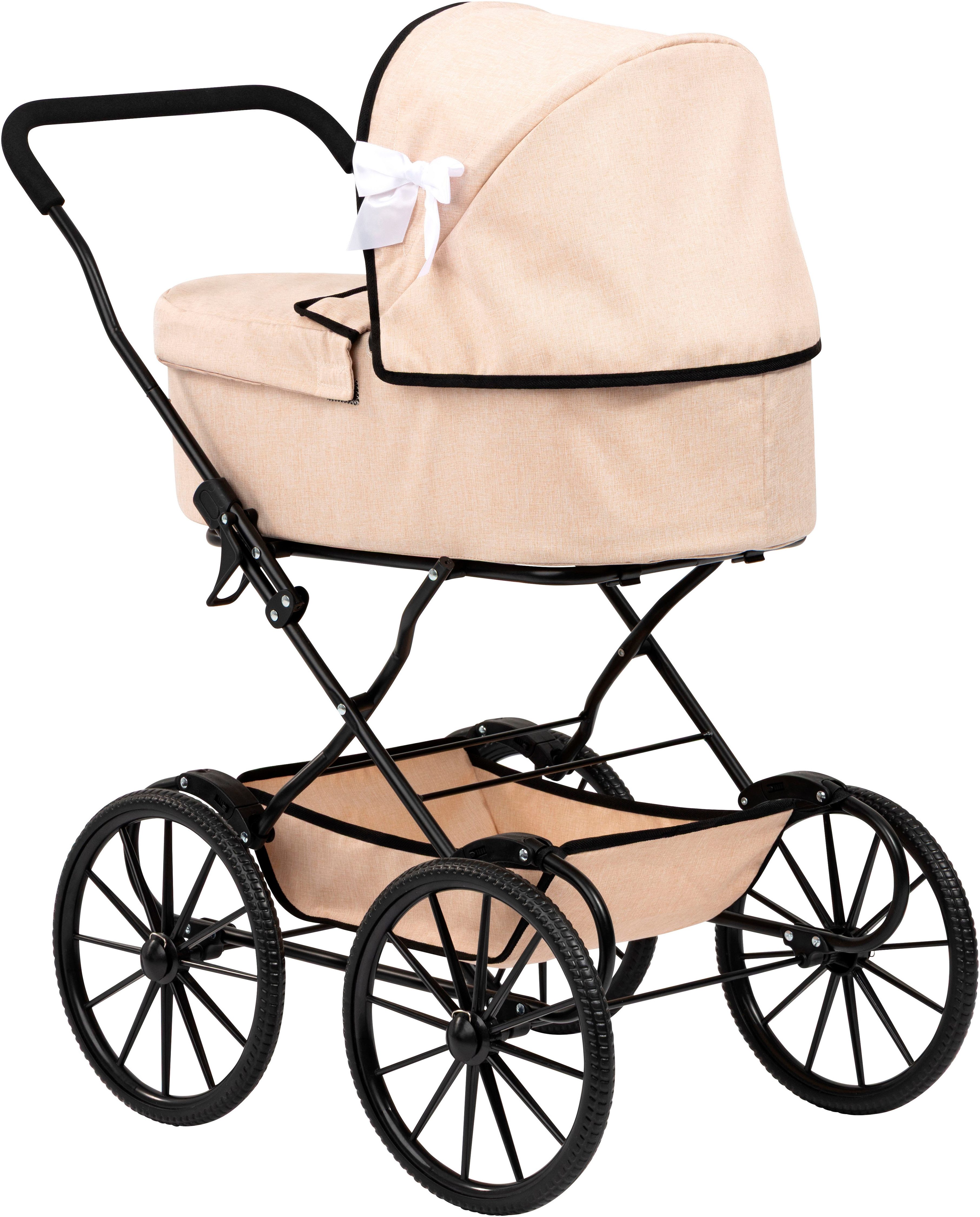 Bayer Puppenwagen nostalgisch, inklusive Umhängetasche günstig online kaufen