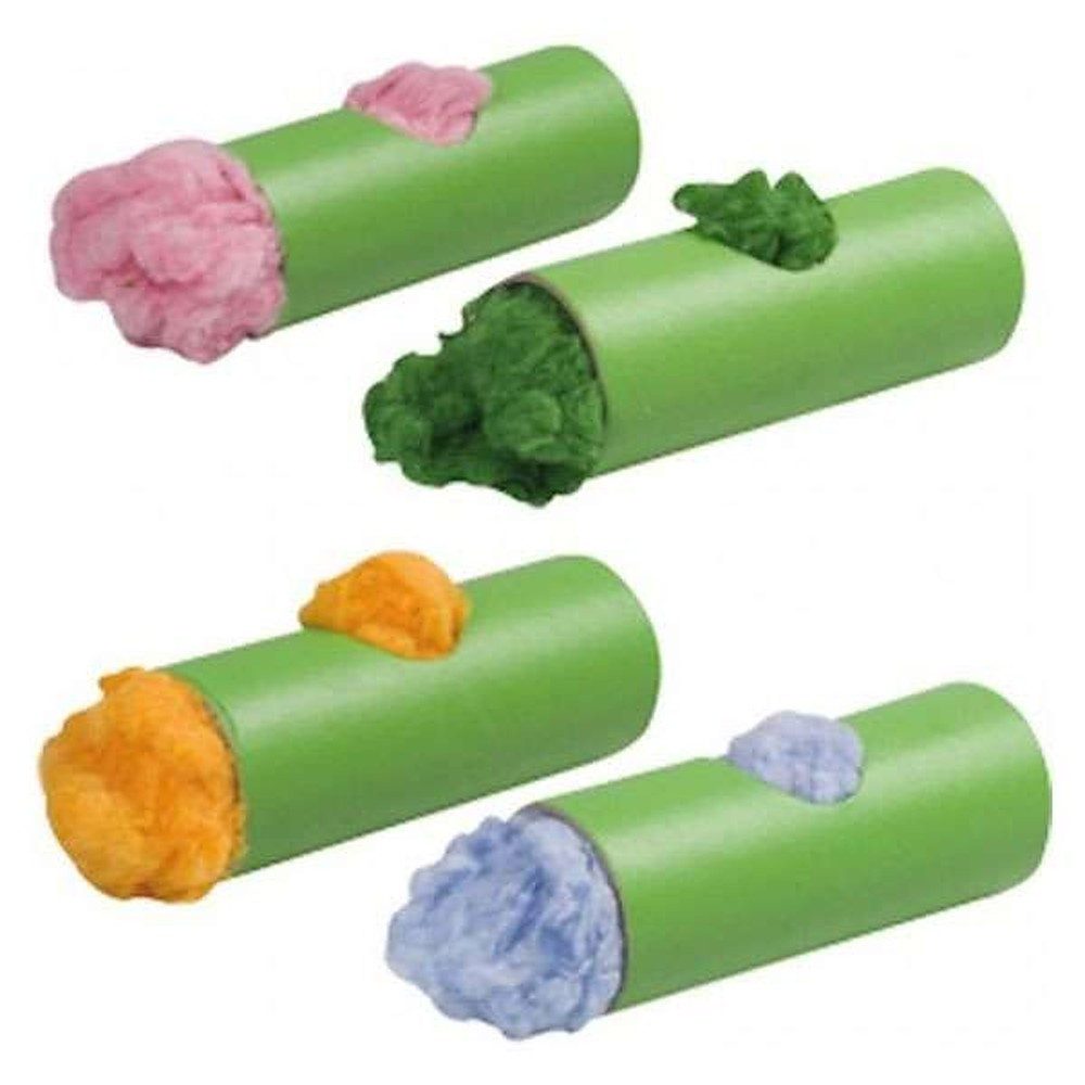 Karlie Nistmaterial Nistroehre Nagerversteck Beschaeftigungsroehre (Spar-Set, 1-tlg., 18 x 7 cm verdaulich), 100% verdaulich, Baumwollfüllung, Versteck