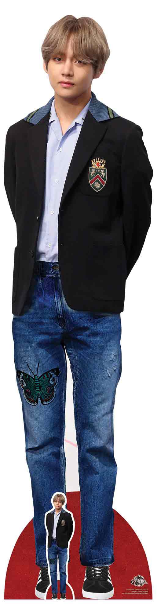 Dekofigur Bangtan Boys BTS - Pappaufsteller - V - Blazer günstig online kaufen