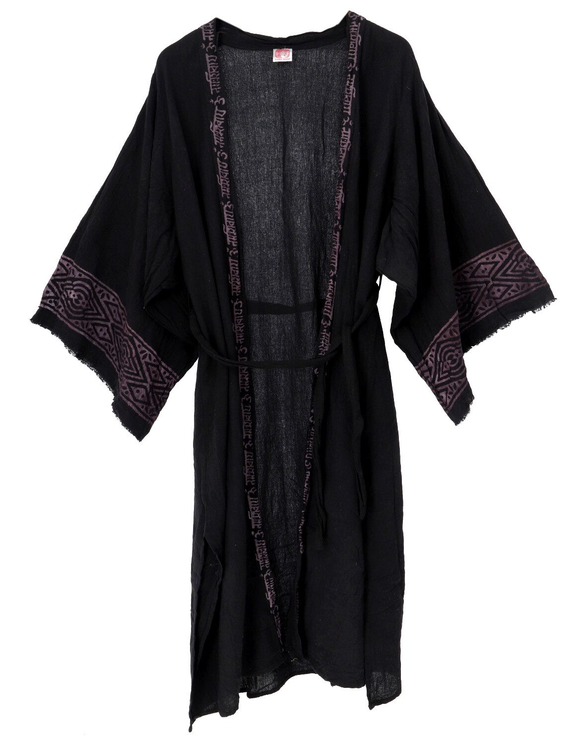 Guru-Shop Kimono Baumwollkimono, Oversize Kimono Mantel,.., alternative Bekleidung