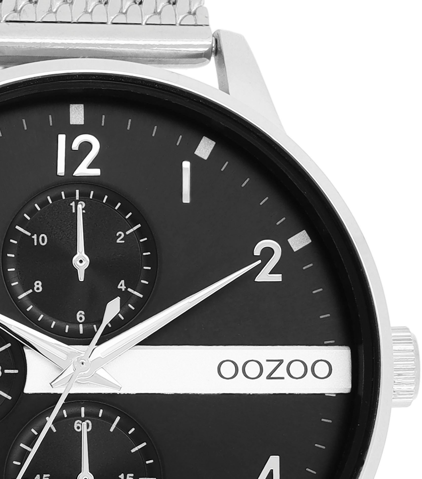 OOZOO Quarzuhr C11301, Armbanduhr, Herrenuhr, Edelstahlarmband günstig online kaufen