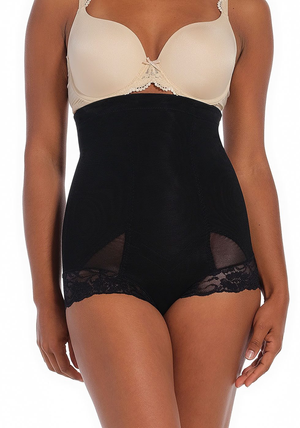 MAGIC Bodyfashion Shapingslip Super Control Brief mittlere Formung von Bauch, Taille und Rücken, Spitze
