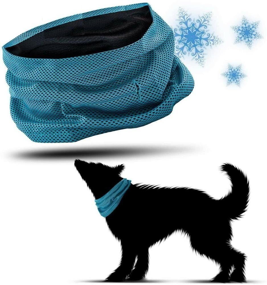 MAVURA Hunde-Halsband Kühlhalsband Hund kühlendes Halstuch Hunde abkühlung selbstkühlendes Kühl Halsband Kühltuch