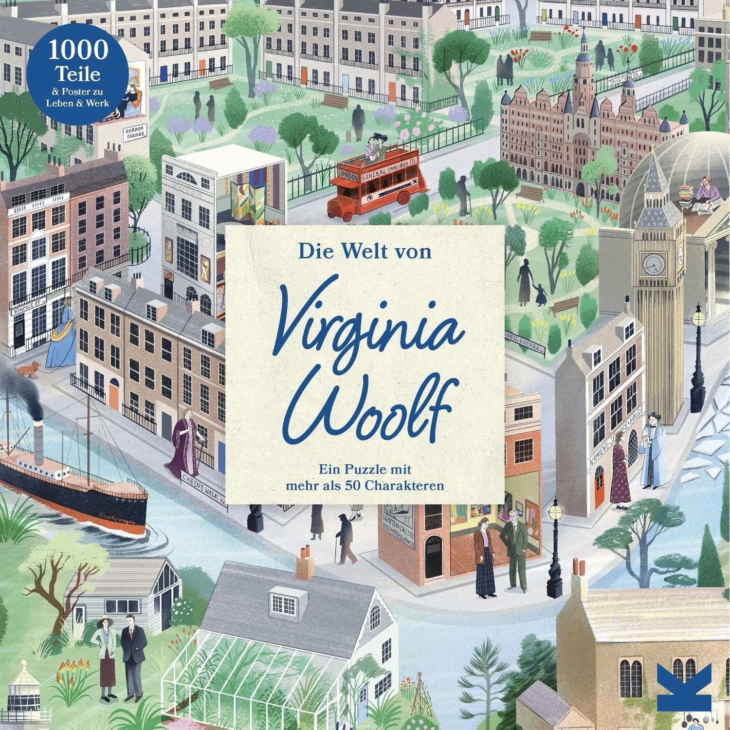 Laurence King Puzzle Die Welt von Virginia Woolf, 1000 Puzzleteile