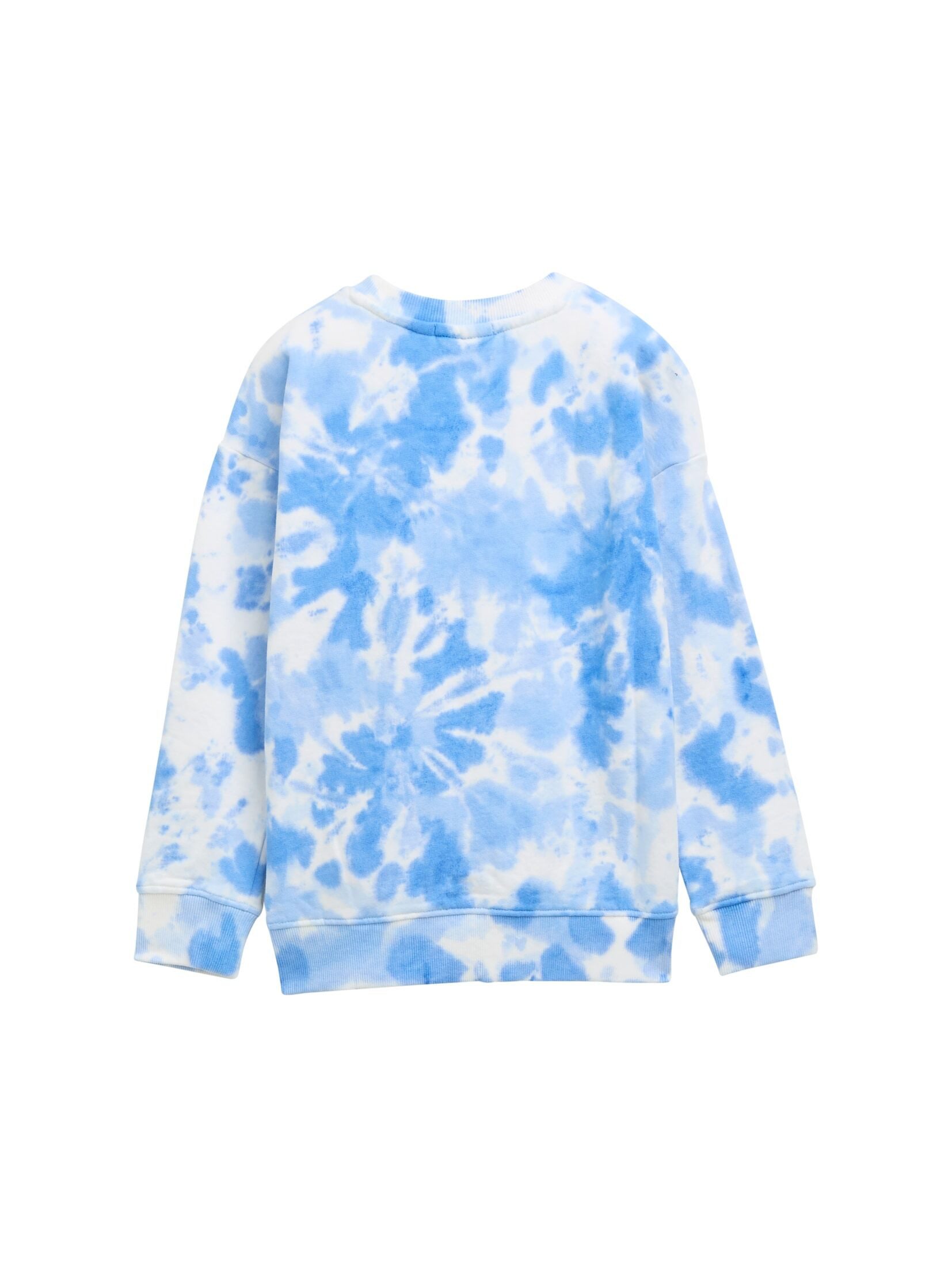 TOM TAILOR Jungen Oversize T-Shirt – Nachhaltige Bio-Baumwolle, Tie-Dye Look