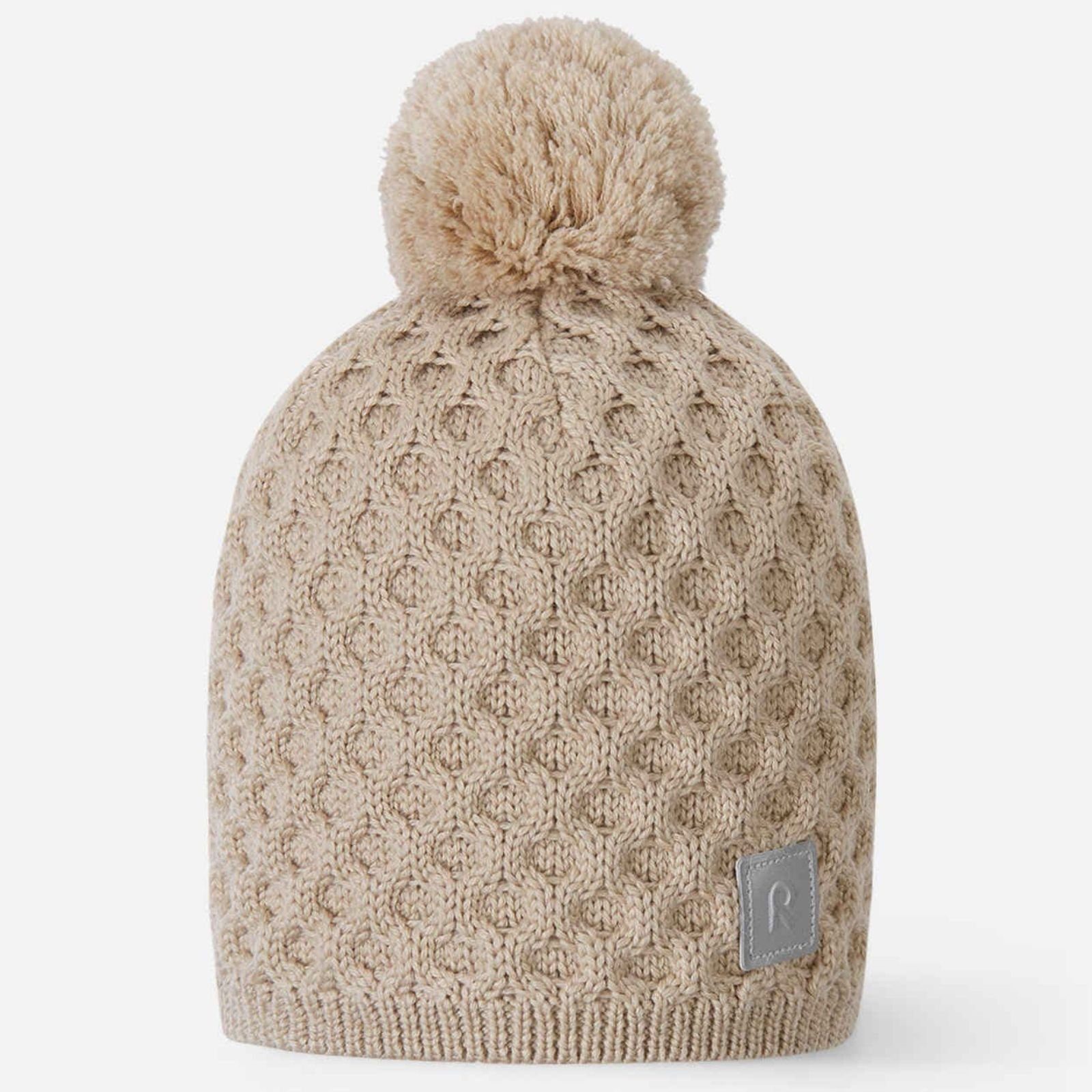 reima Strickmütze Reima Beanie Nyksund Light Oak 54 Mütze Temperaturegulierend warm