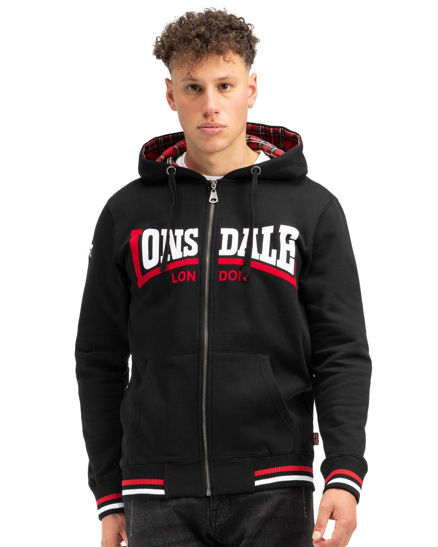 Lonsdale Kapuzensweatjacke 117081