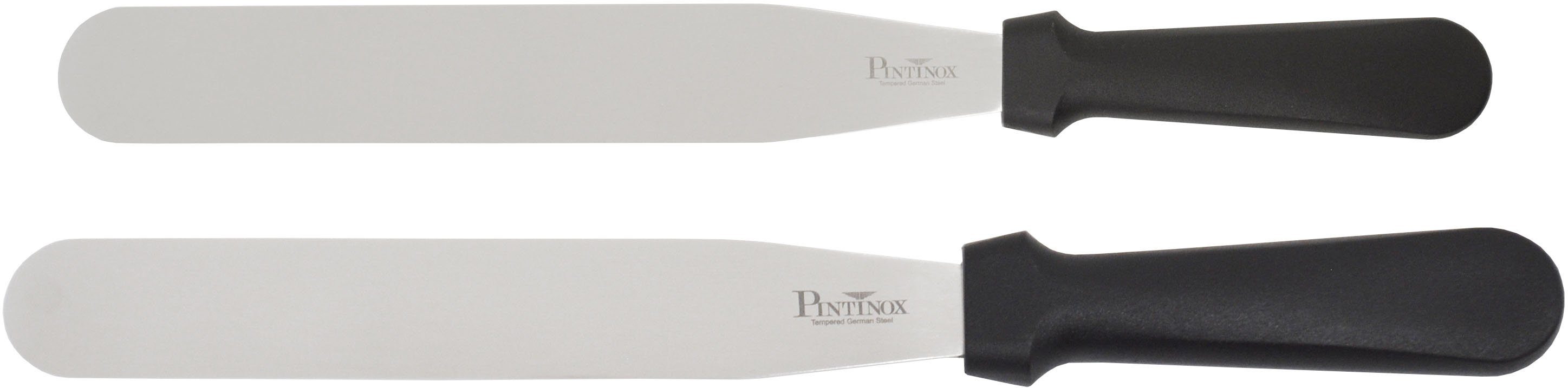 PINTINOX Streichpalette Professional, Edelstahl, spülmaschinengeeignet, 1 Spatel 1 cm Spatel 25,5 10,5cm