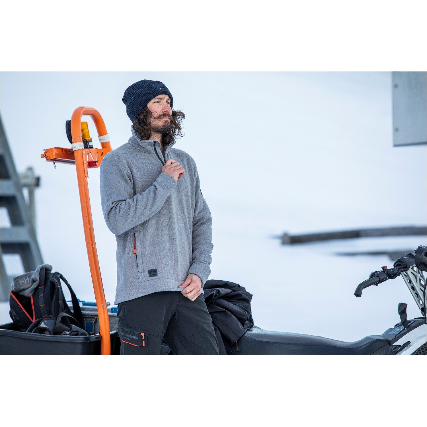 Helly Hansen workwear Fleeceshirt Strickfleece-Pullover "KENSINGTON"