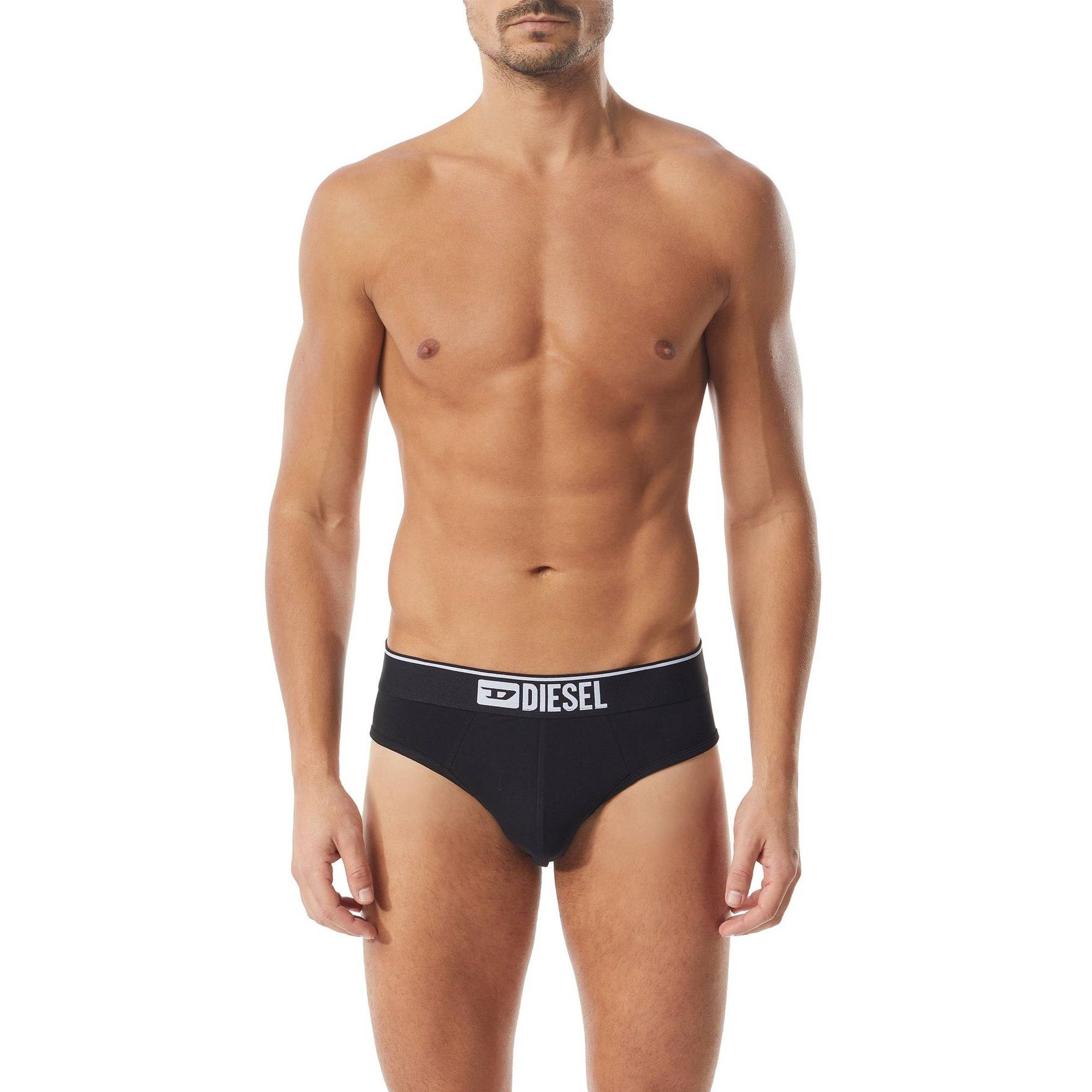Diesel Slip Herren Slip 6er Pack Baumwolle UMBR-ANDRETHREEPACK (Packung, 6er Pack)