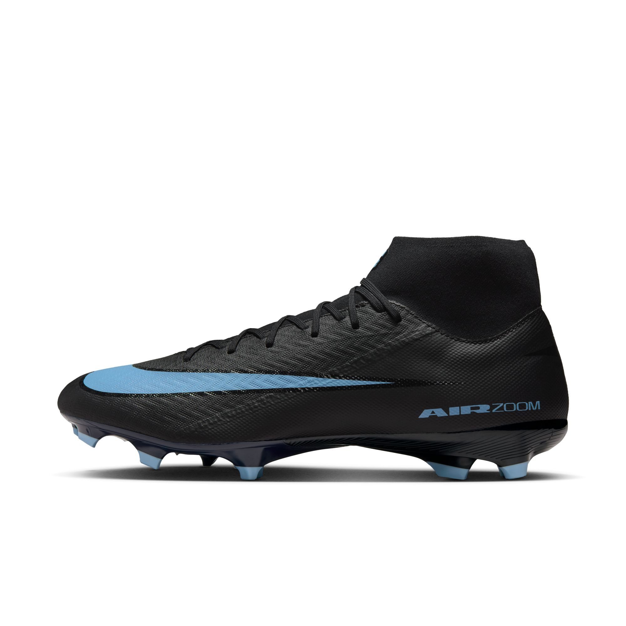 Nike MERCURIAL ZM SUPERFLY 10 ACAD FG/MG Fußballschuh Außensohle für Rasenplätze und für feste Böden