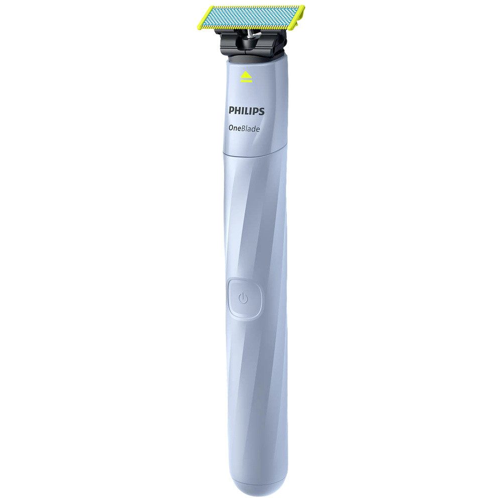 Philips Elektrorasierer Philips Bodycare OneBlade 1st Shave QP1324/20 Nassrasierer Himmelblau