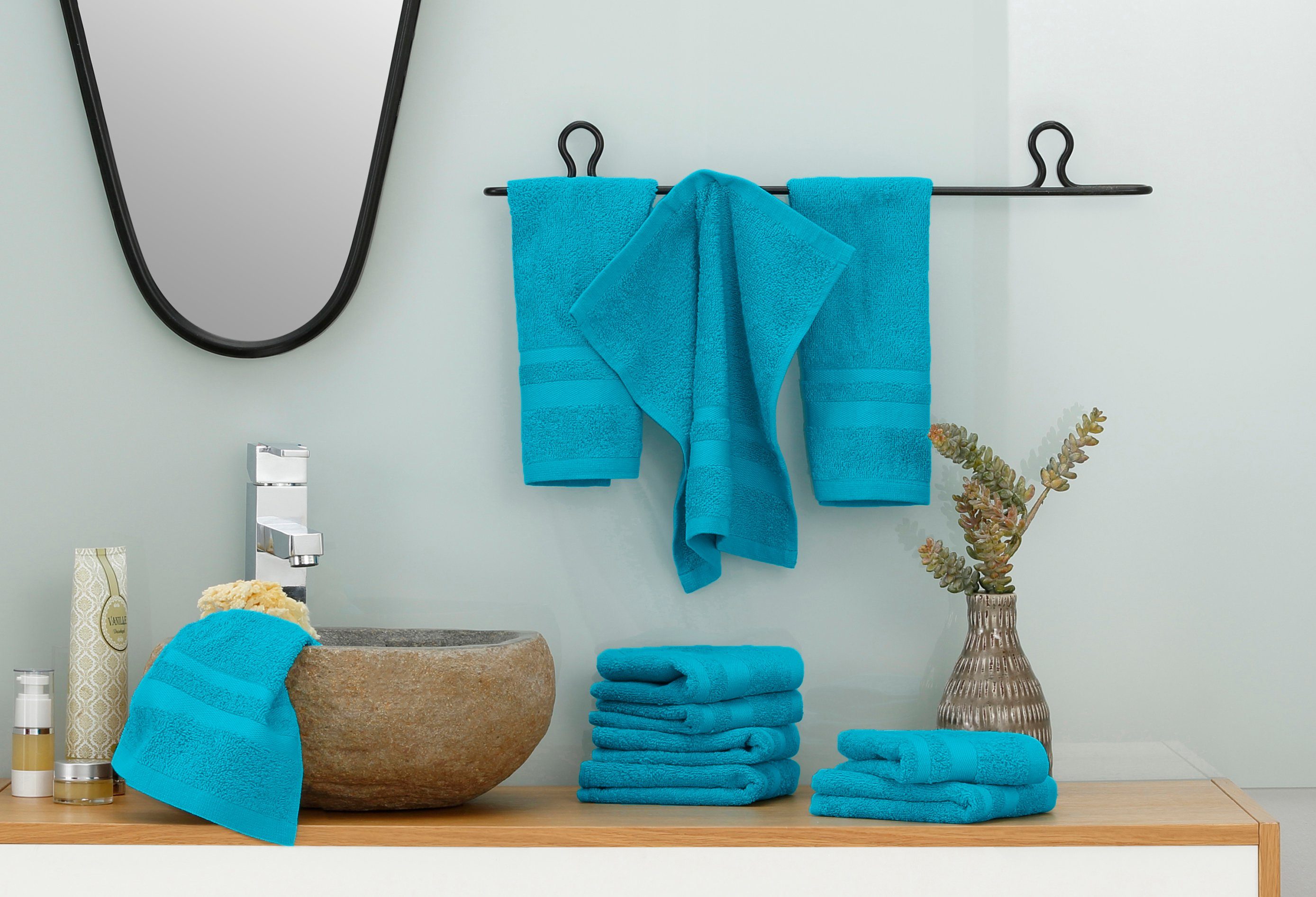 my home Waschlappen Vanessa, als Set und Serie erhältlich, 10 Seiftücher, 3 günstig online kaufen