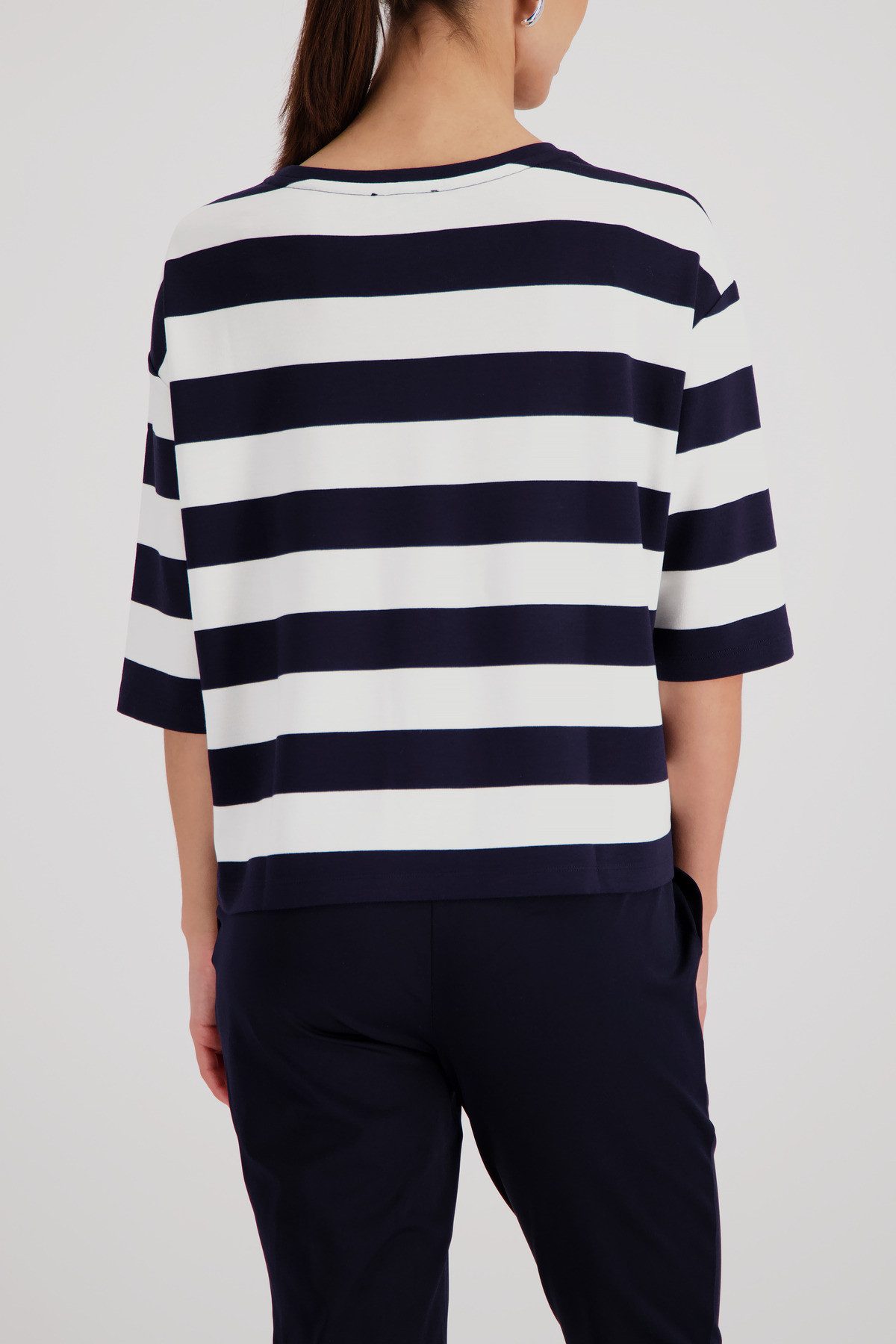 Monari Sweatshirt Regular fit mit Brusttasche