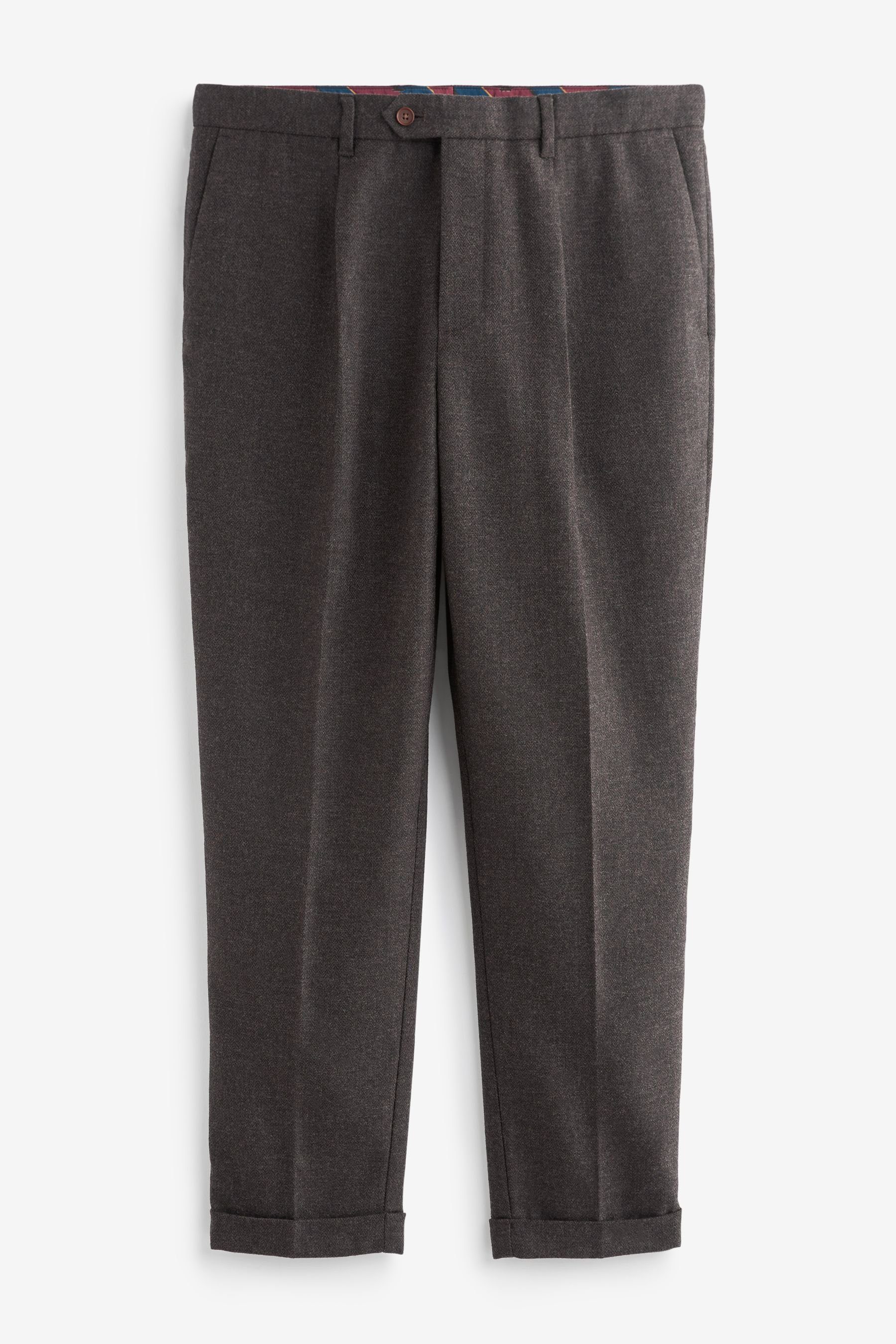 Next Stoffhose Elegante Bundfaltenhose-Relaxed-Tapered-Fit (1-tlg)