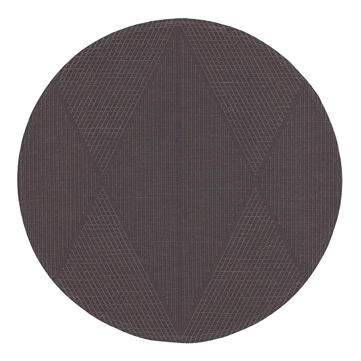 Le Jacquard Francais Platzset Tischsets (2x Set) Club Losanges Antique Ø 38 cm, (Set, 2-St)