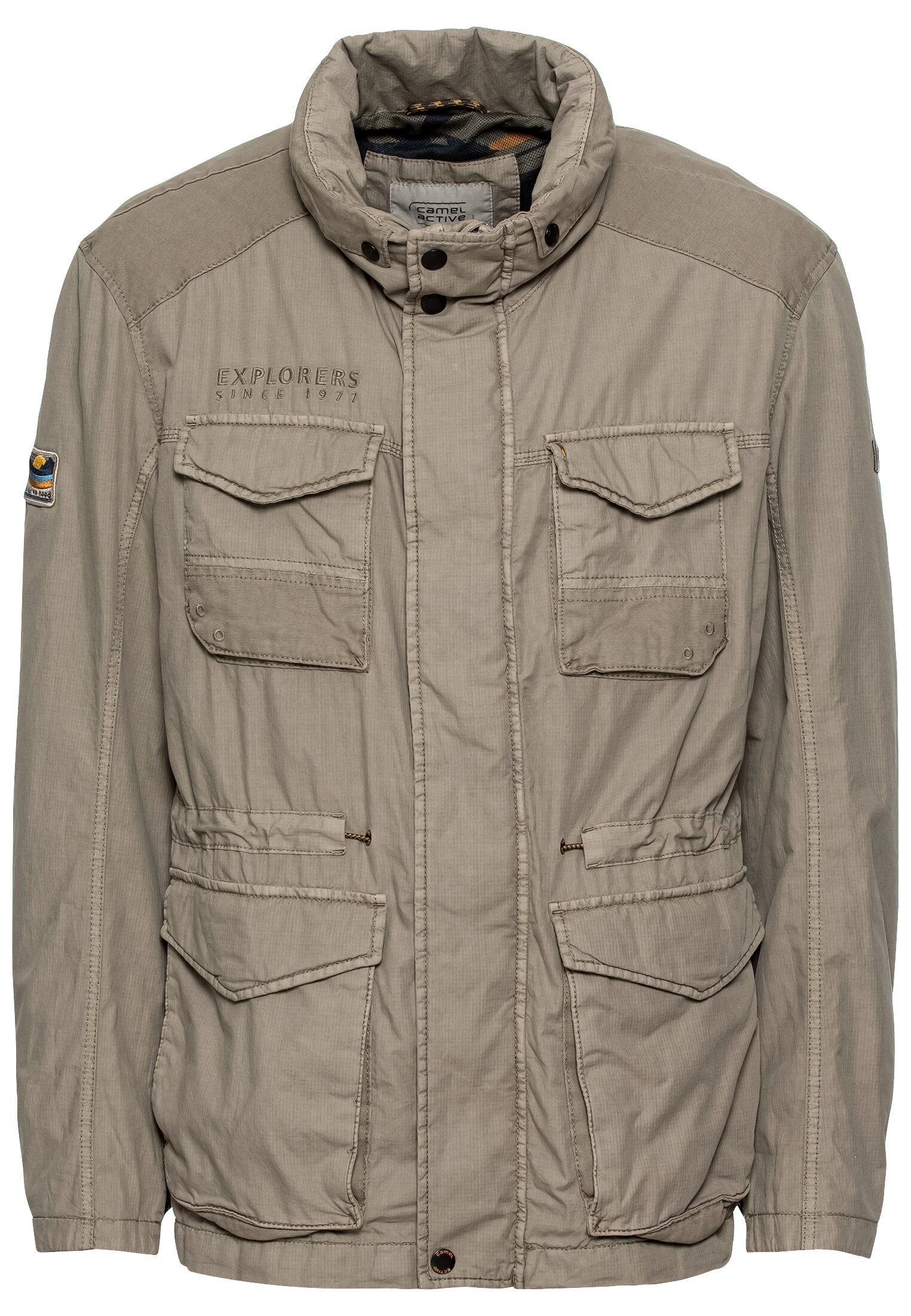 camel active Fieldjacket Fieldjacket aus reiner günstig online kaufen