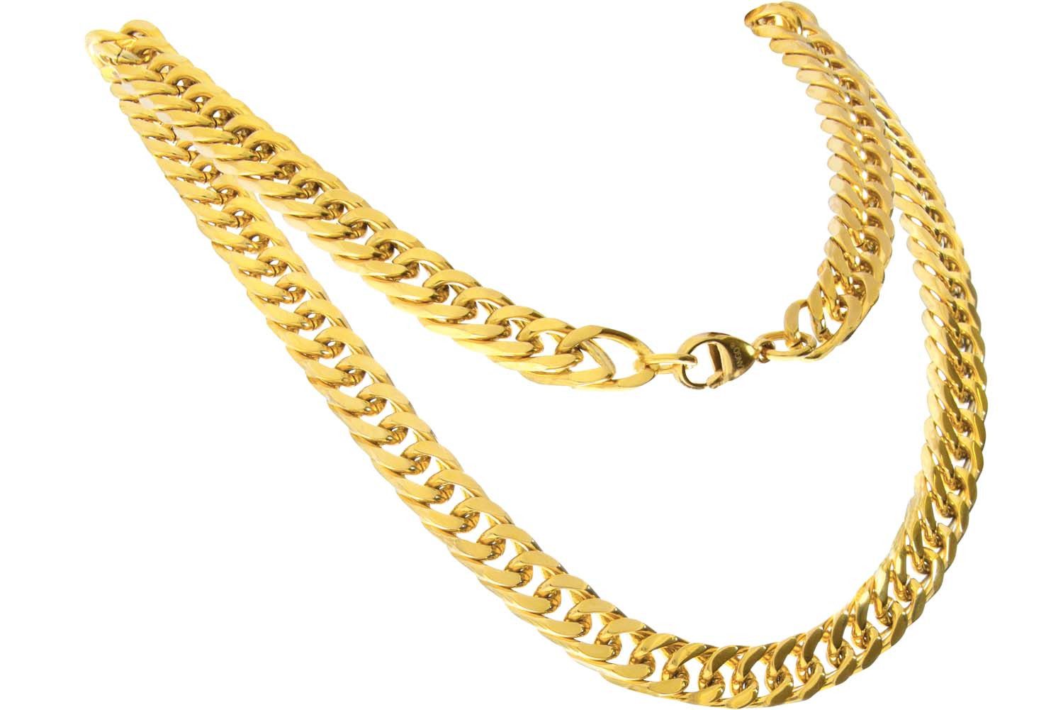 FILANGO Gliederkette Edelstahl Panzerkette (Ketten, 1-tlg)