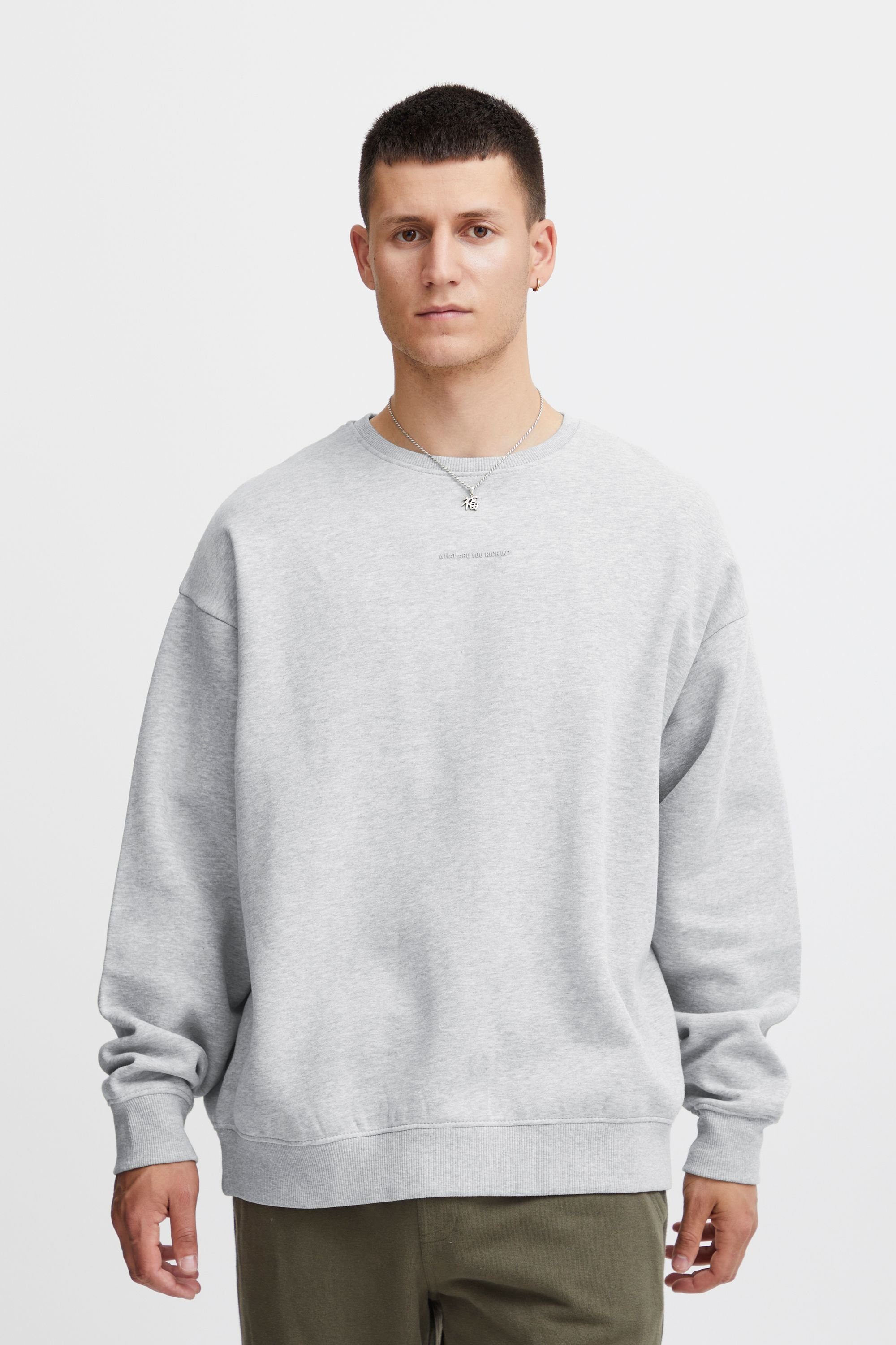 Blend Длинные BHSweatshirt Klassischer Sweatpullover mit Rundhalsausschnitt
