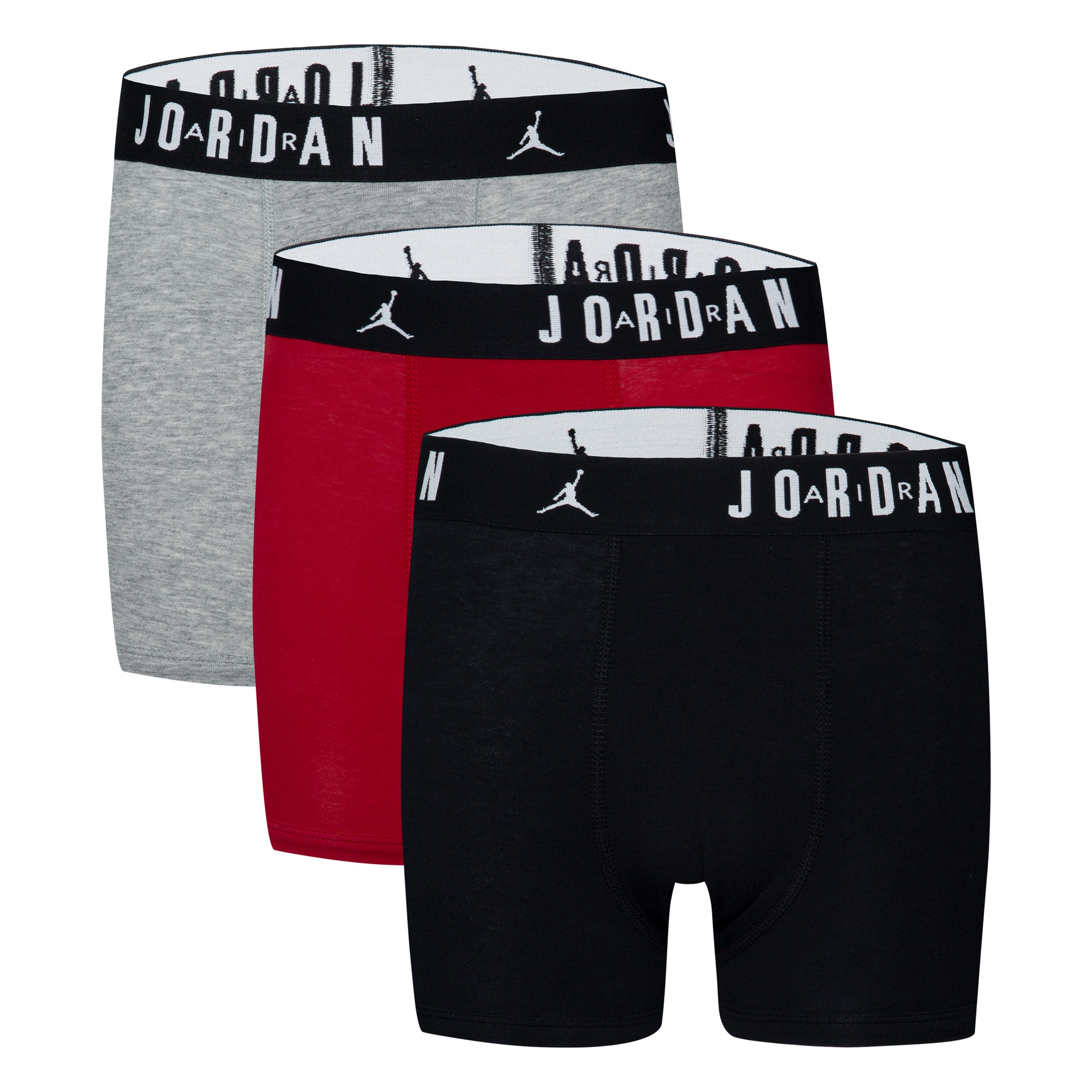 Jordan Boxershorts JHB FLIGHT COTTON CORE 3PK BB für KIDS (3-St) für Kinder und Jugendliche, im 3er-Pack, elastisches Material